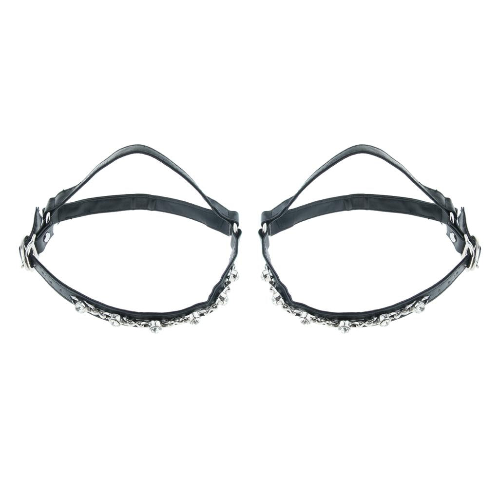 Detachable Shoe Straps Shoostraps To Hold Loose Heels, Wedges, Flat Shoes Black1