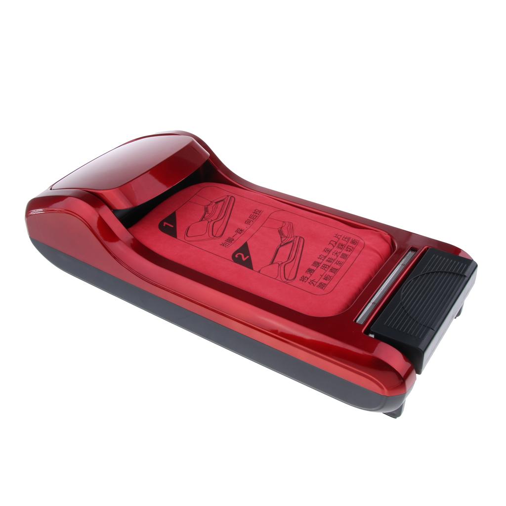 Automatic Shoe Cover Dispenser for Home Office Shoe Membrane Red