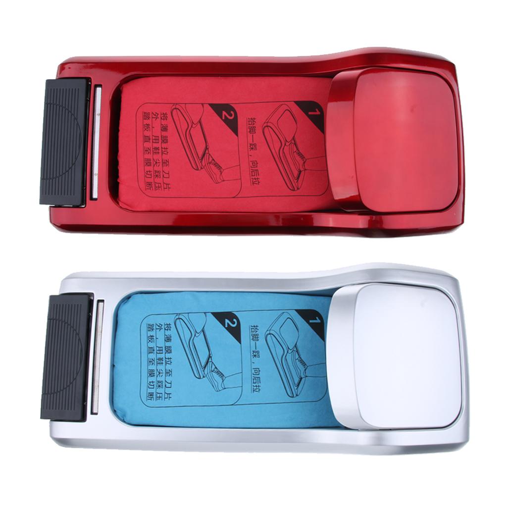 Automatic Shoe Cover Dispenser for Home Office Shoe Membrane Red