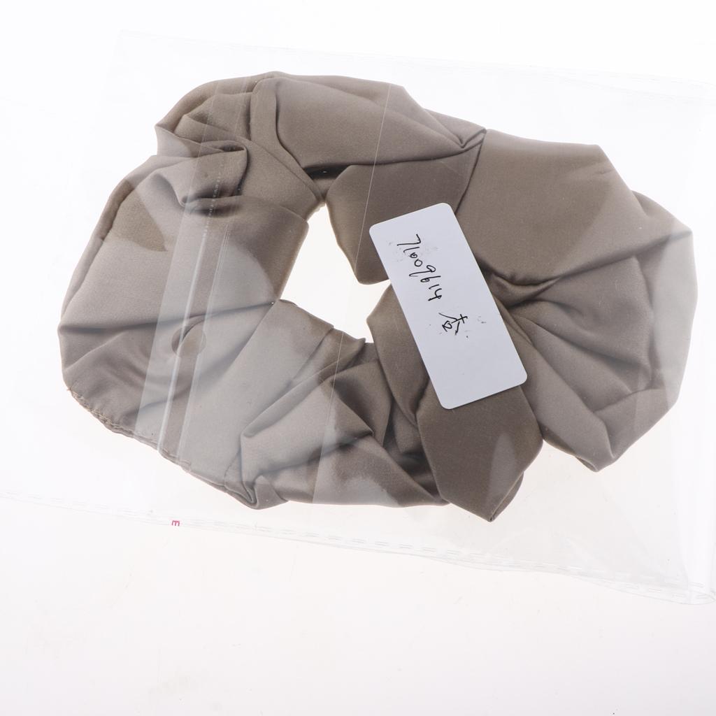 Mulberry Silk Hair Scrunchies Elastic Hair Band Soft Bobble Hair Ties Apricot