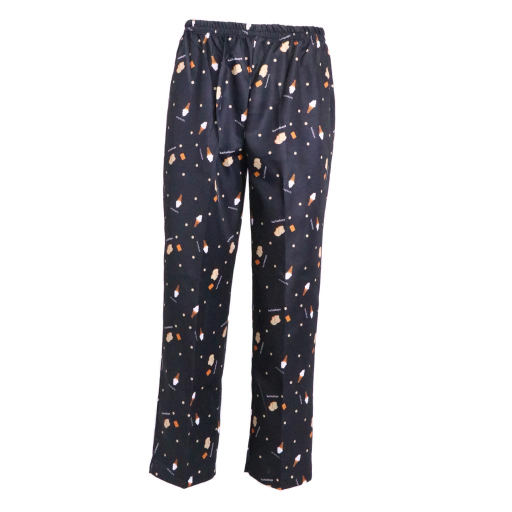 Chef Pants Uniform Cargo Baggy Pants Kitchen Work Trousers XL Ice Cream