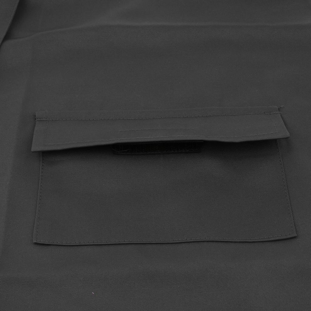 Professional Artist Apron Canvas Long Bib Painting Apron Salon Work Apron Gray