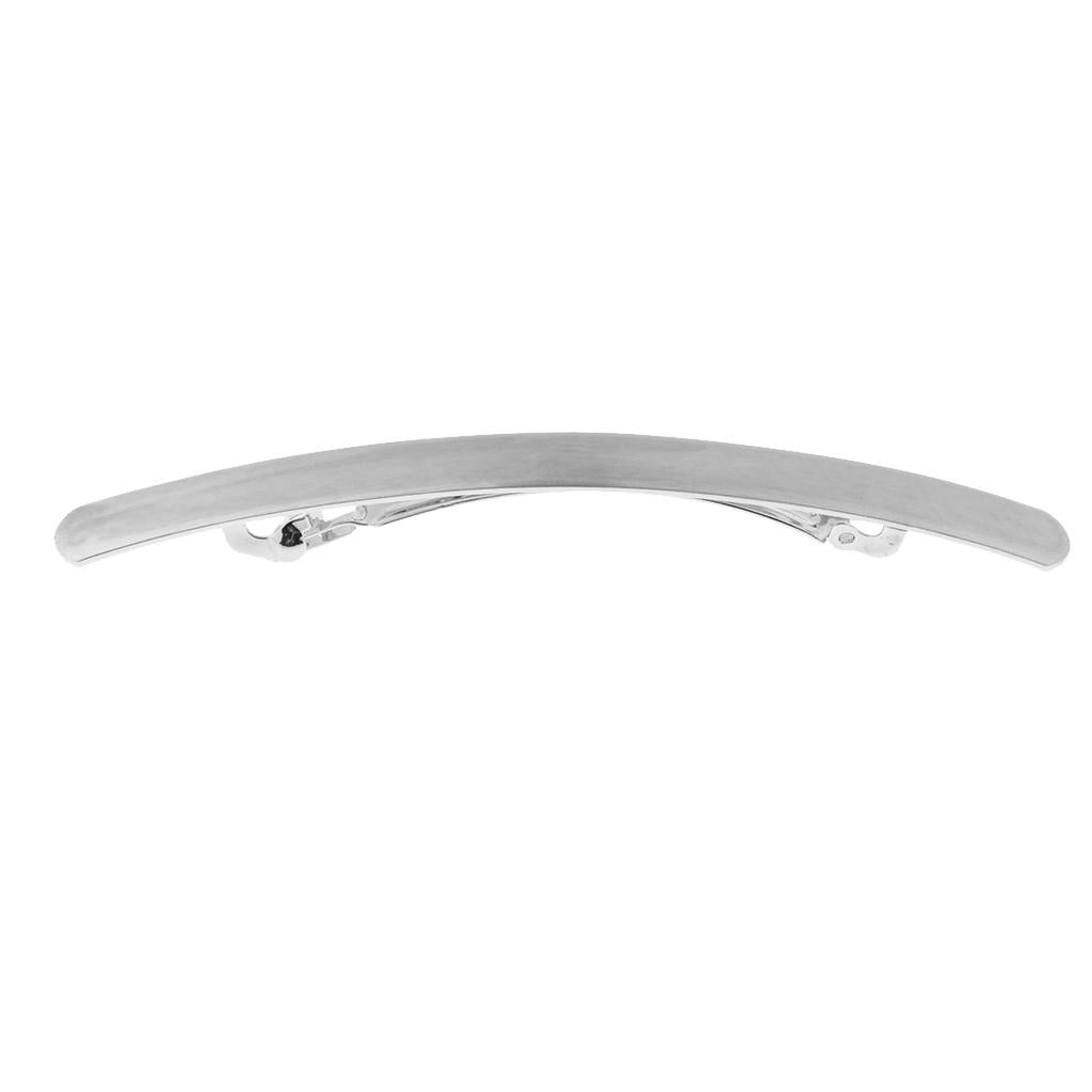 Fashion Women Metal Hair Clip Barrette Ponytail Holder Accessories Silver