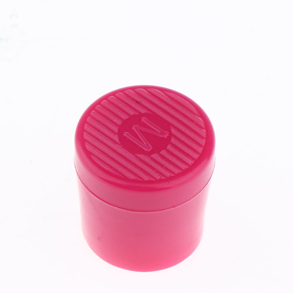 1 Pair Heel Repair Caps Covers High Heel Protector for Womens Shoes M Rose Red