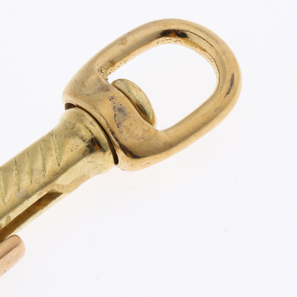 Ribbon Spring Swivel Snap Hooks Lobster Clasps Strap Buckle Keychain Trigger