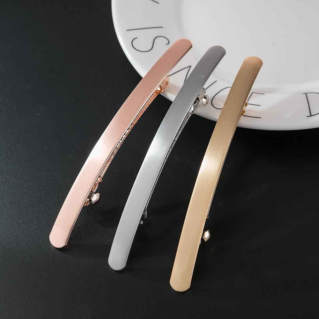 Hair Clips Barrette Geometric Korea Hairpin Hair Styling Jewelry Silver