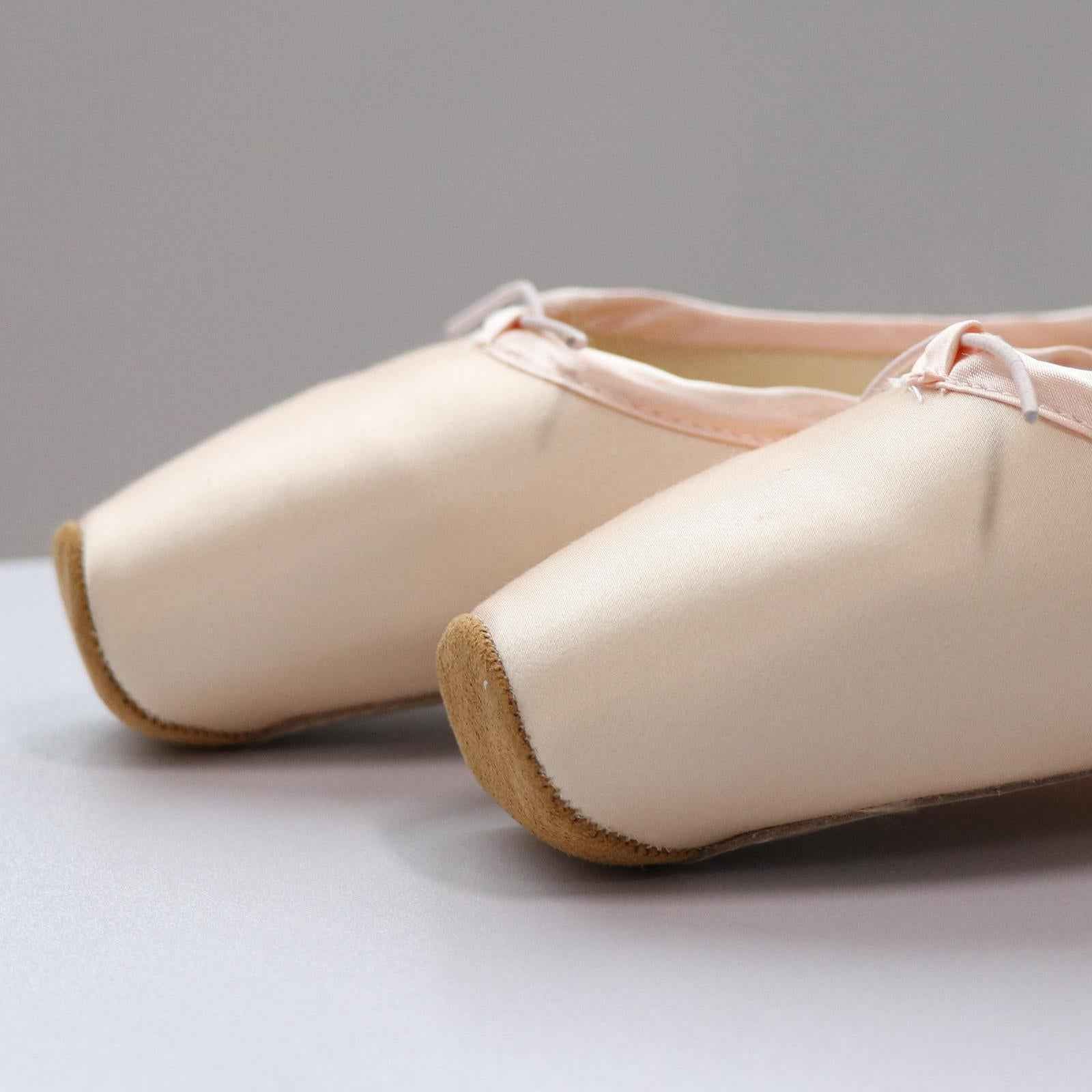 Women Girl Ballet Dance Shoes Satin Pointe Suede Sole Yoga Shoe Dancewear 40