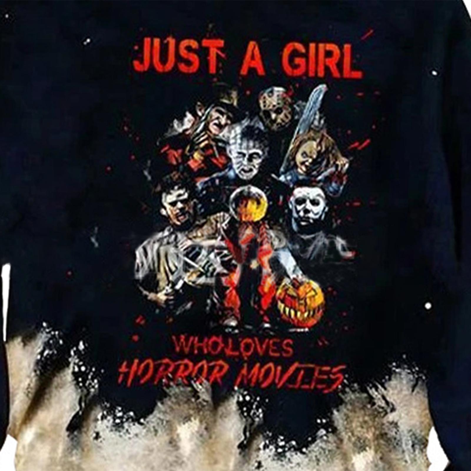 Crewneck Clothing Jumper Casual for Spring Ladies Two Skeletons XL