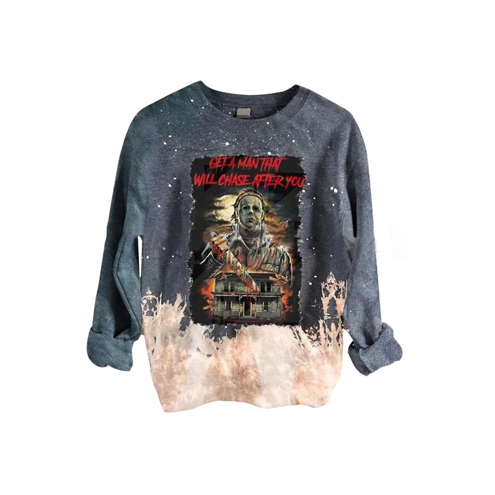 Crewneck Clothing Jumper Casual for Spring Ladies A Poster S