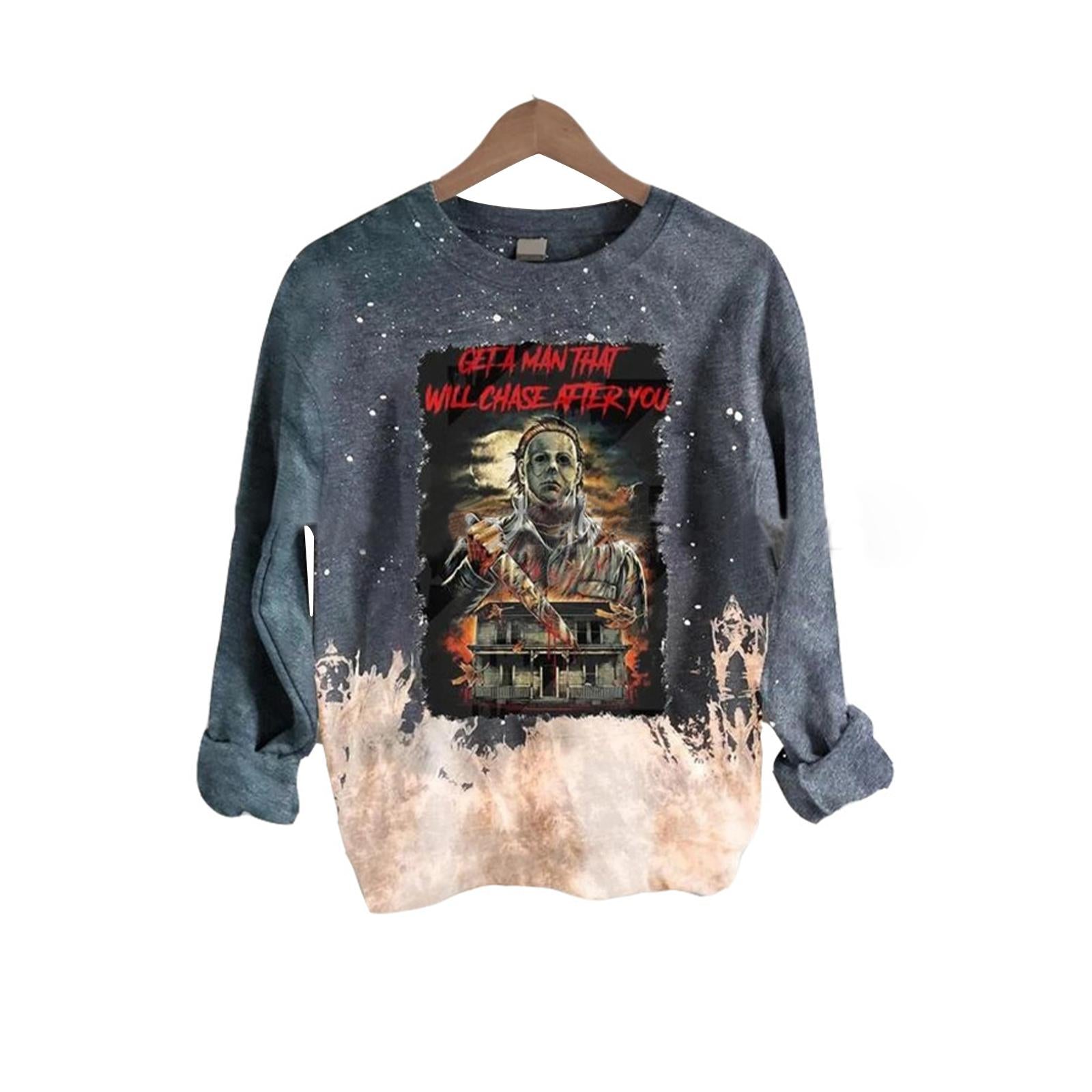 Crewneck Clothing Jumper Casual for Spring Ladies A Poster M