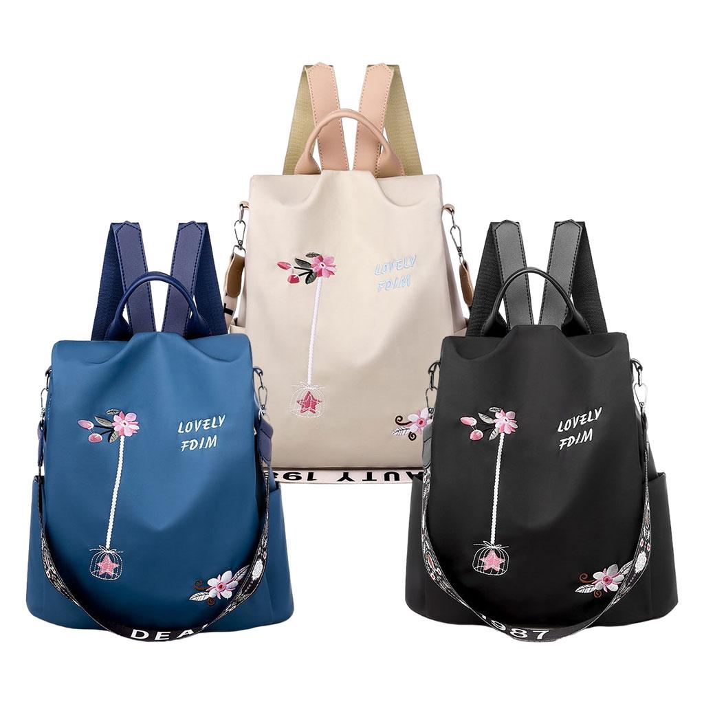 Casual Backpack Shoulder Bag for Travel Outdoor Daypack Rucksack blue