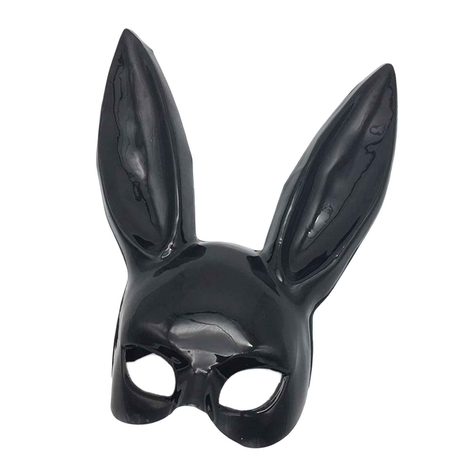 Women's Masquerade Rabbit Mask Carnival Easter Holiday Birthday Bunny Mask