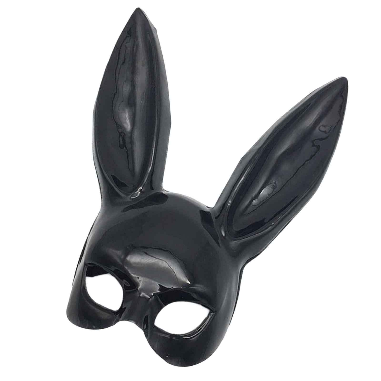 Women's Masquerade Rabbit Mask Carnival Easter Holiday Birthday Bunny Mask