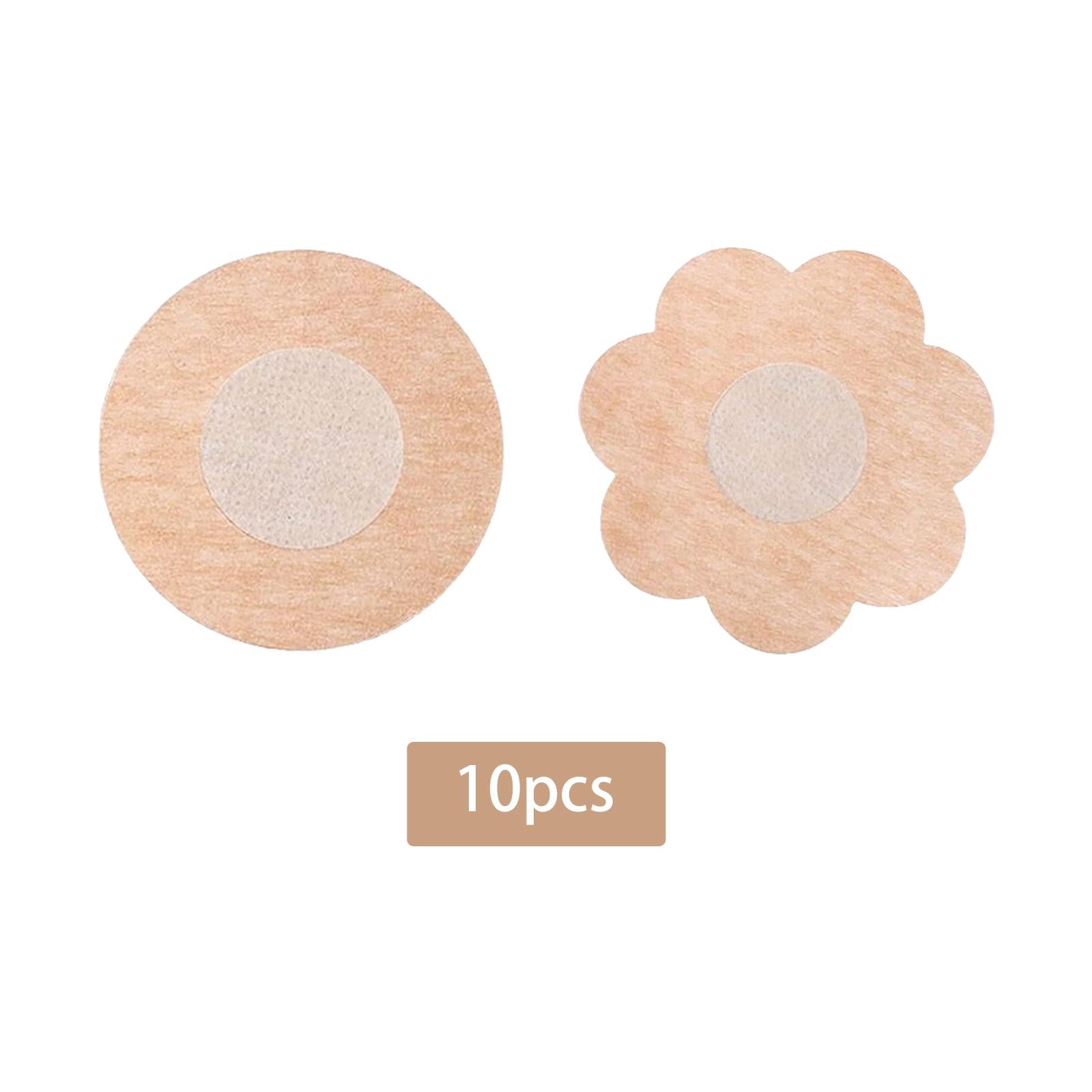 3xChest Pasties Underwear Flower Nipple Cover Petal for Women Dress flower