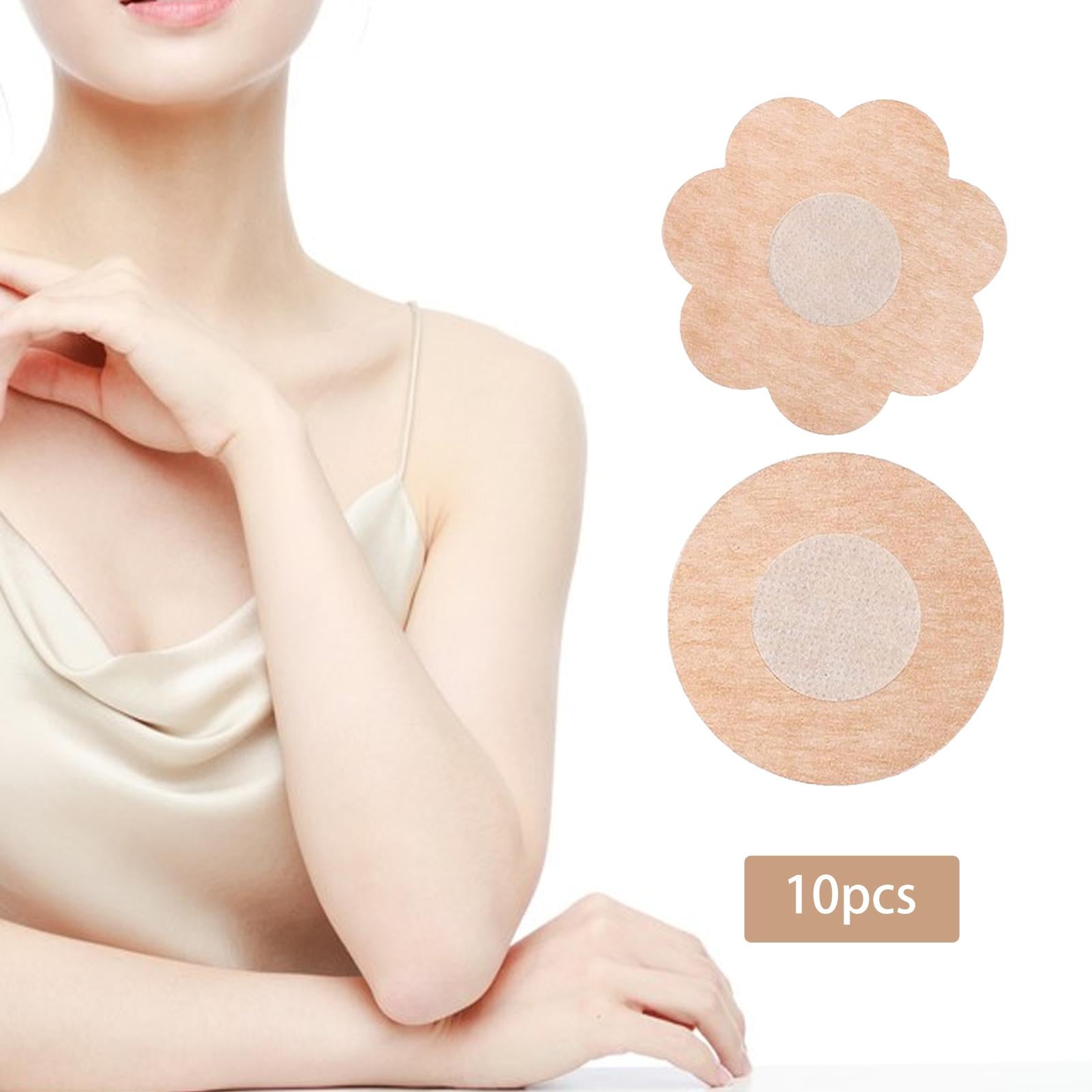 2xChest Pasties Underwear Flower Nipple Cover Petal for Women Dress flower