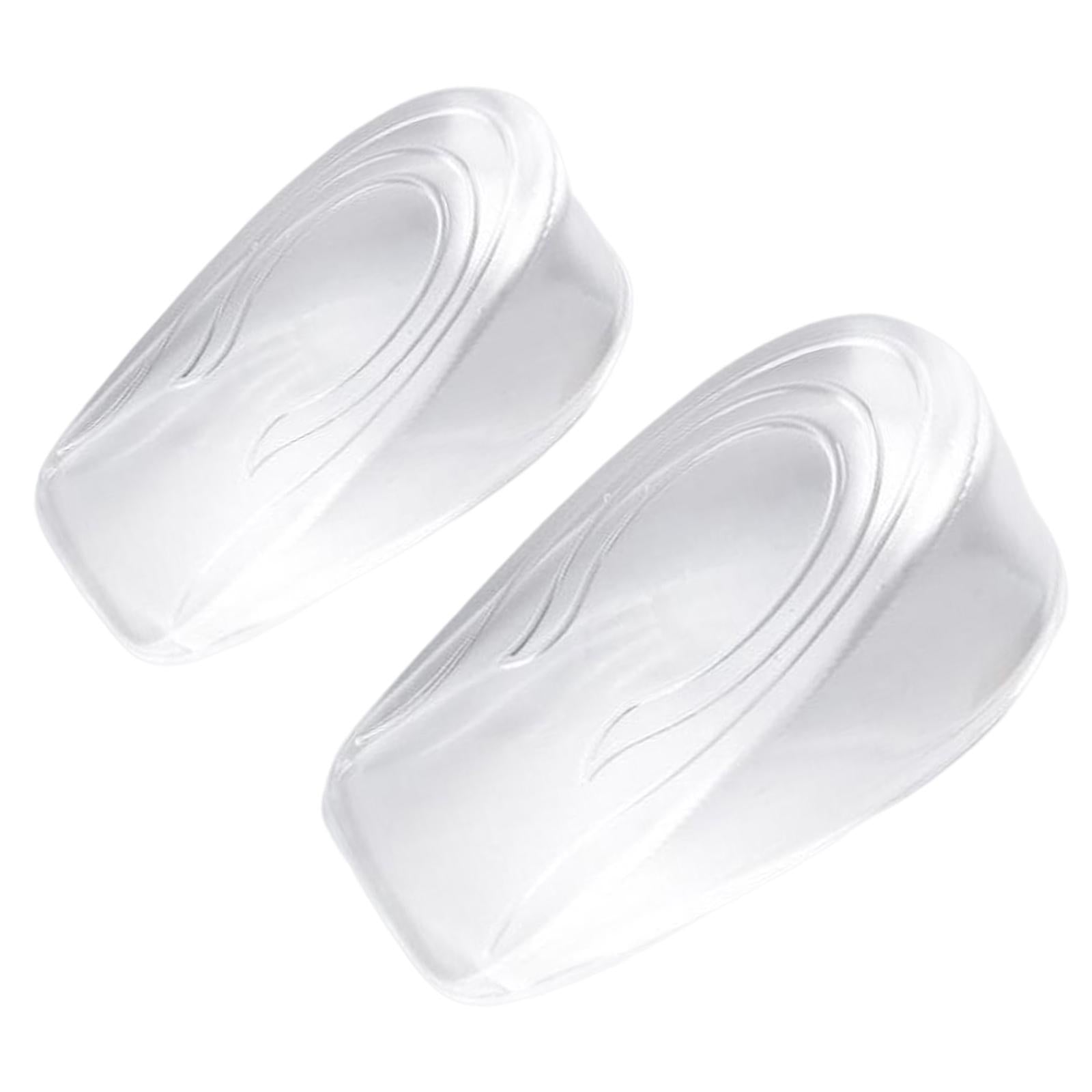 6x1 Pair Heel Lift Insert Invisible for High Heels Long Time Standing Hiking Men 3cm