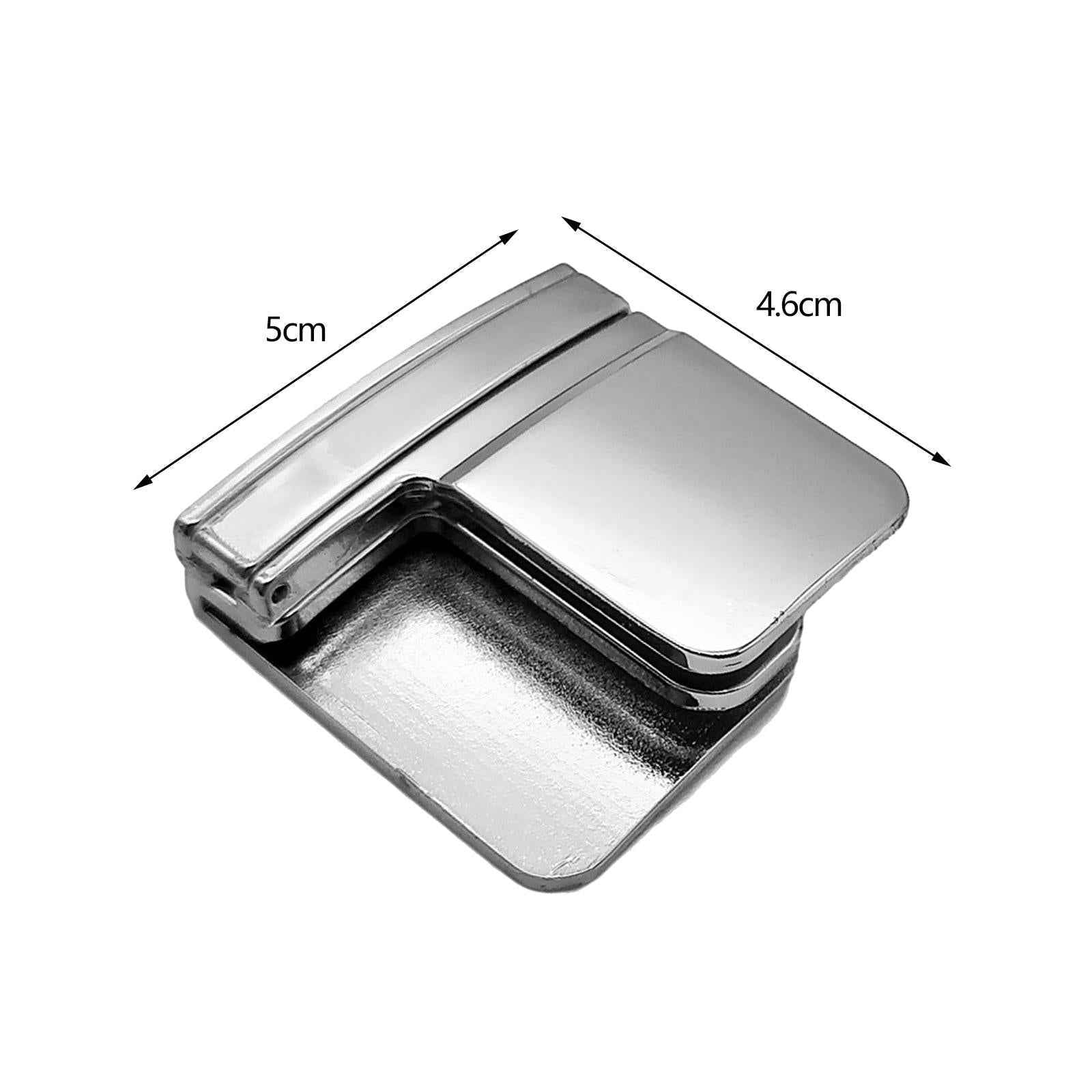Pants Clips for Waist Adjustable Pants Waist Clip Metal Pant Waist Tightener Silver