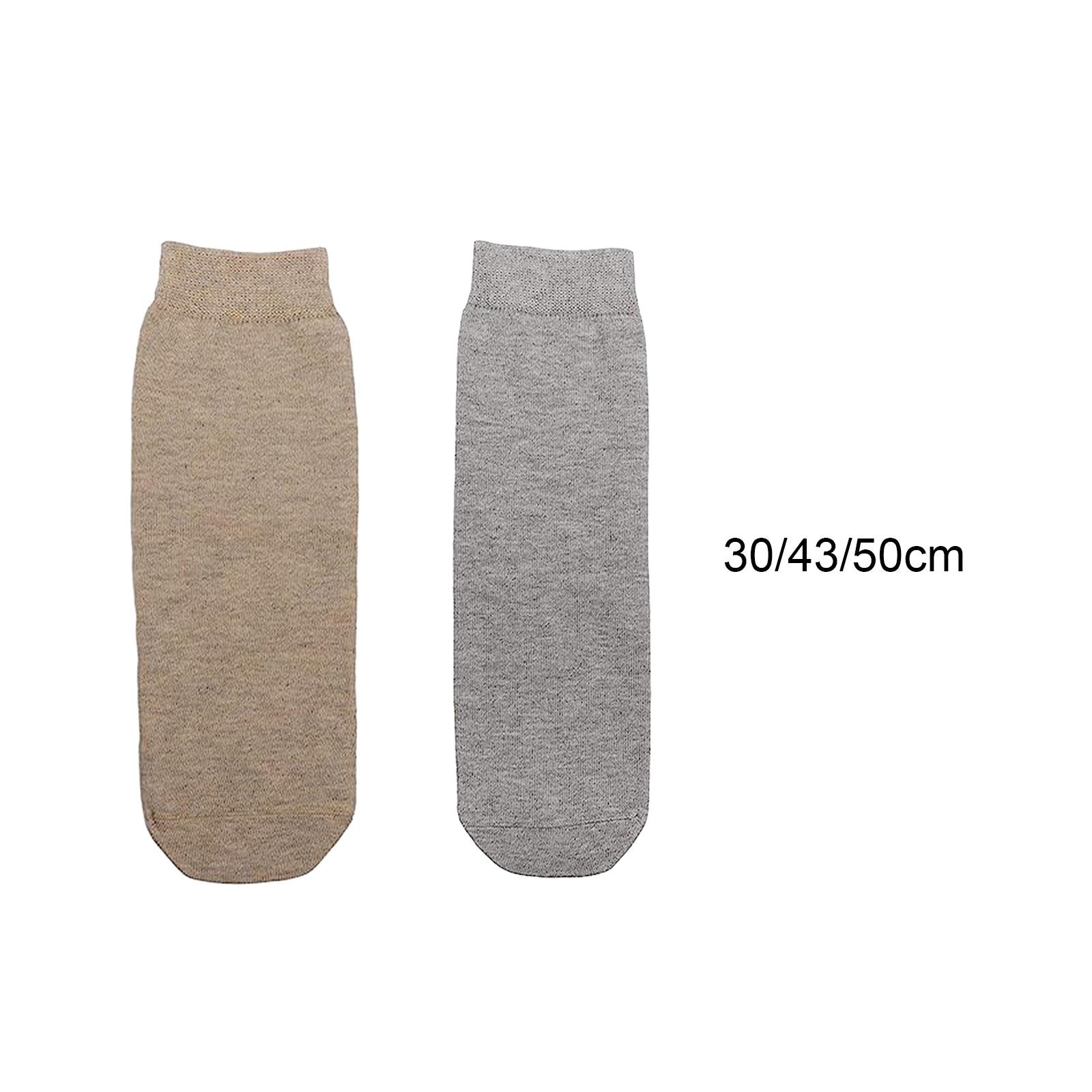 2xAmputee Sock Amputee Care Comfortable Portable Stump Sock for Home Men Women Skin 30cm
