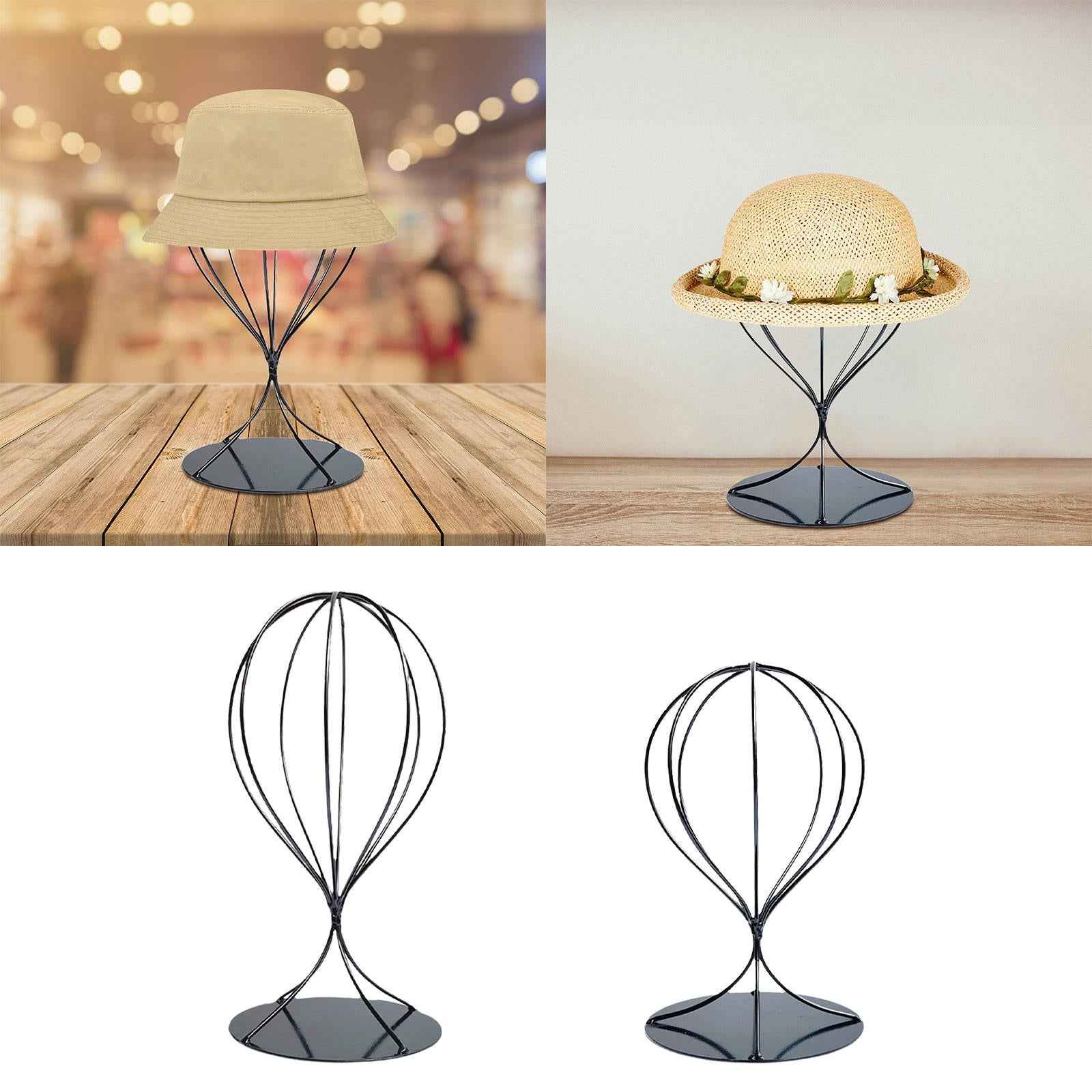 Hat Display Rack Stable Base Caps Holder for Exhibitions Closet Supermarkets High