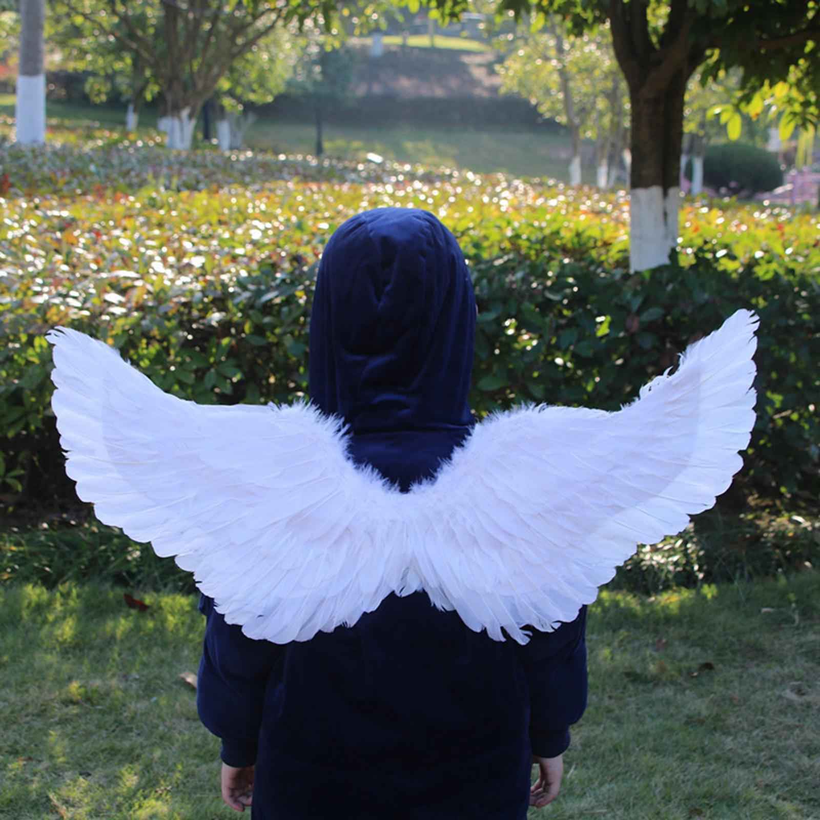 Angel Wing Cosplay Gift Headband for Carnival Birthday Stage Performance 65cmx35cm