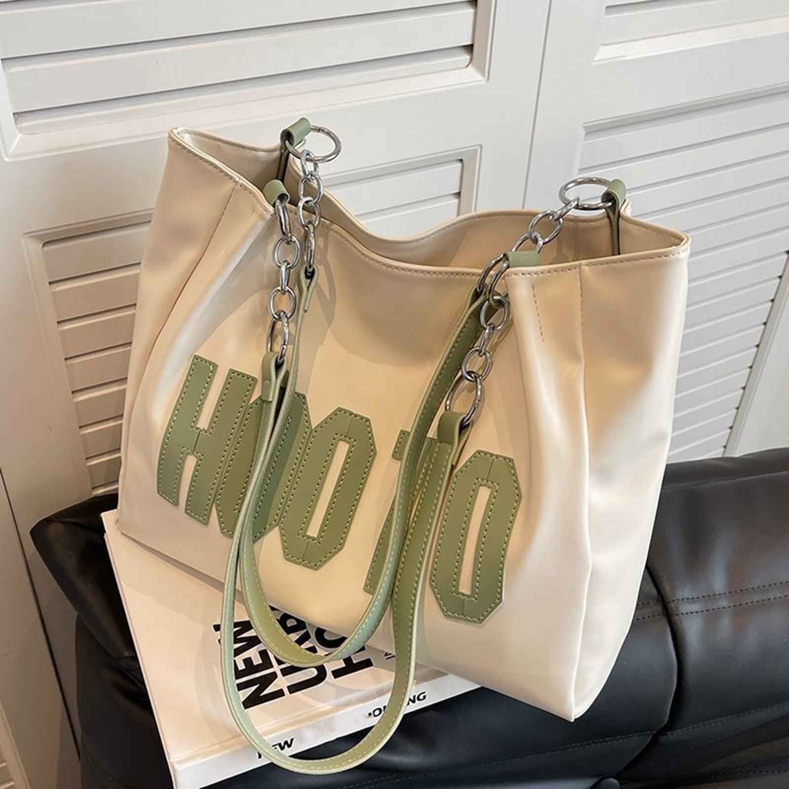 Fashion Tote Bag Female Casual Pouch Underarm Bag for Party Birthday Outdoor Green