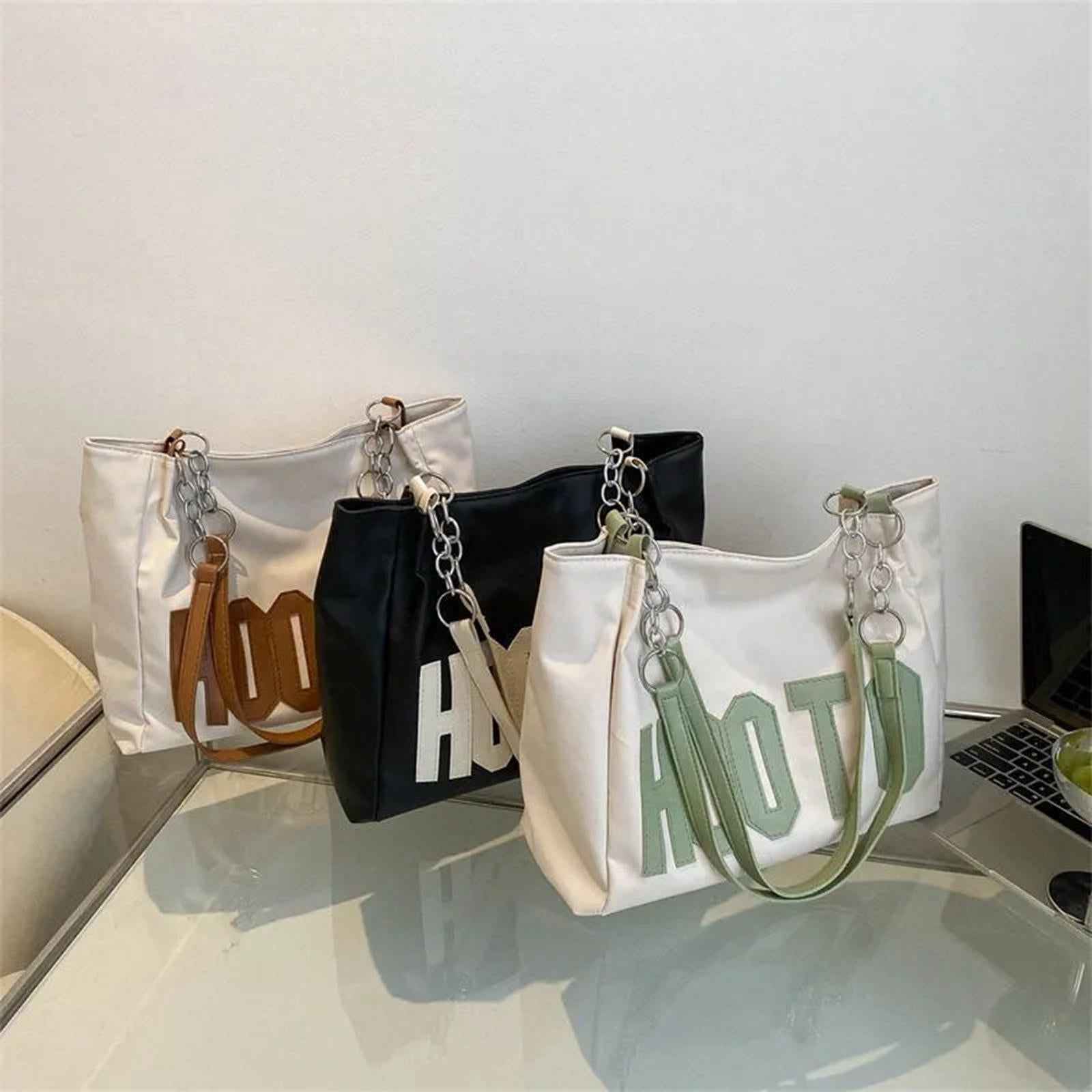 Fashion Tote Bag Female Casual Pouch Underarm Bag for Party Birthday Outdoor Green
