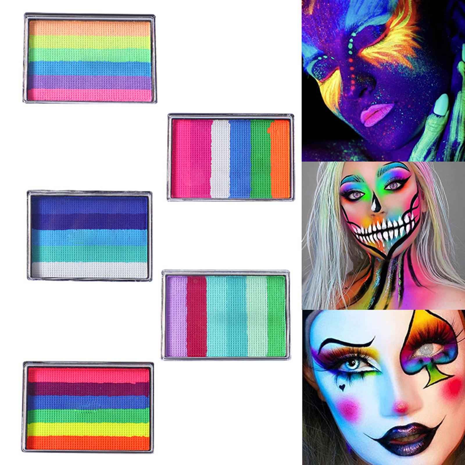 Body Painting Washable Face Paint for Festivals Adults Child Club Activities Style A