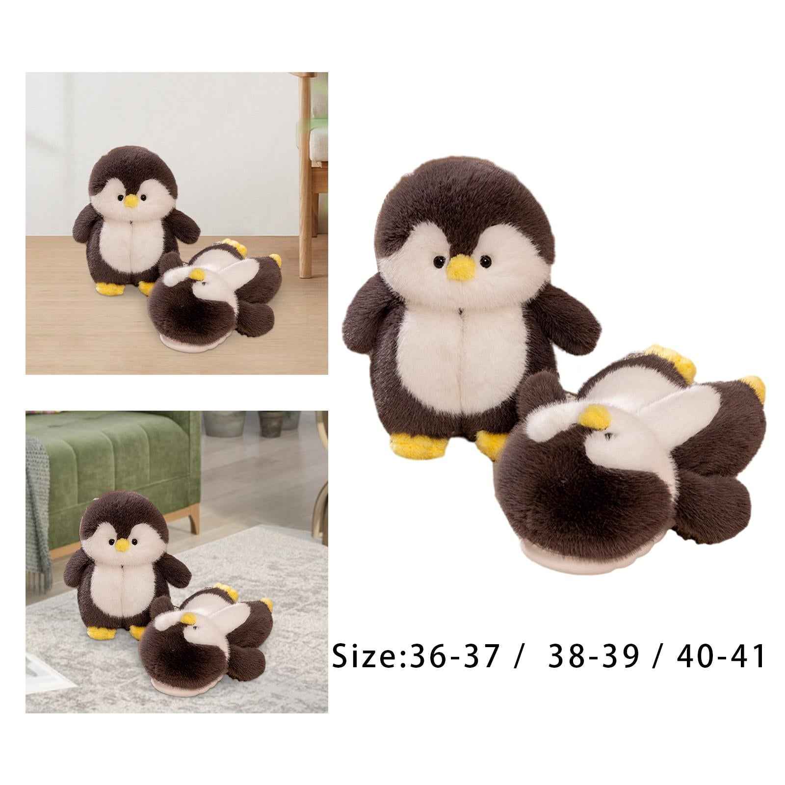 Indoor Slippers Wood Floor Slippers Cute House Slipper Shoes for Male Female 36 to 37
