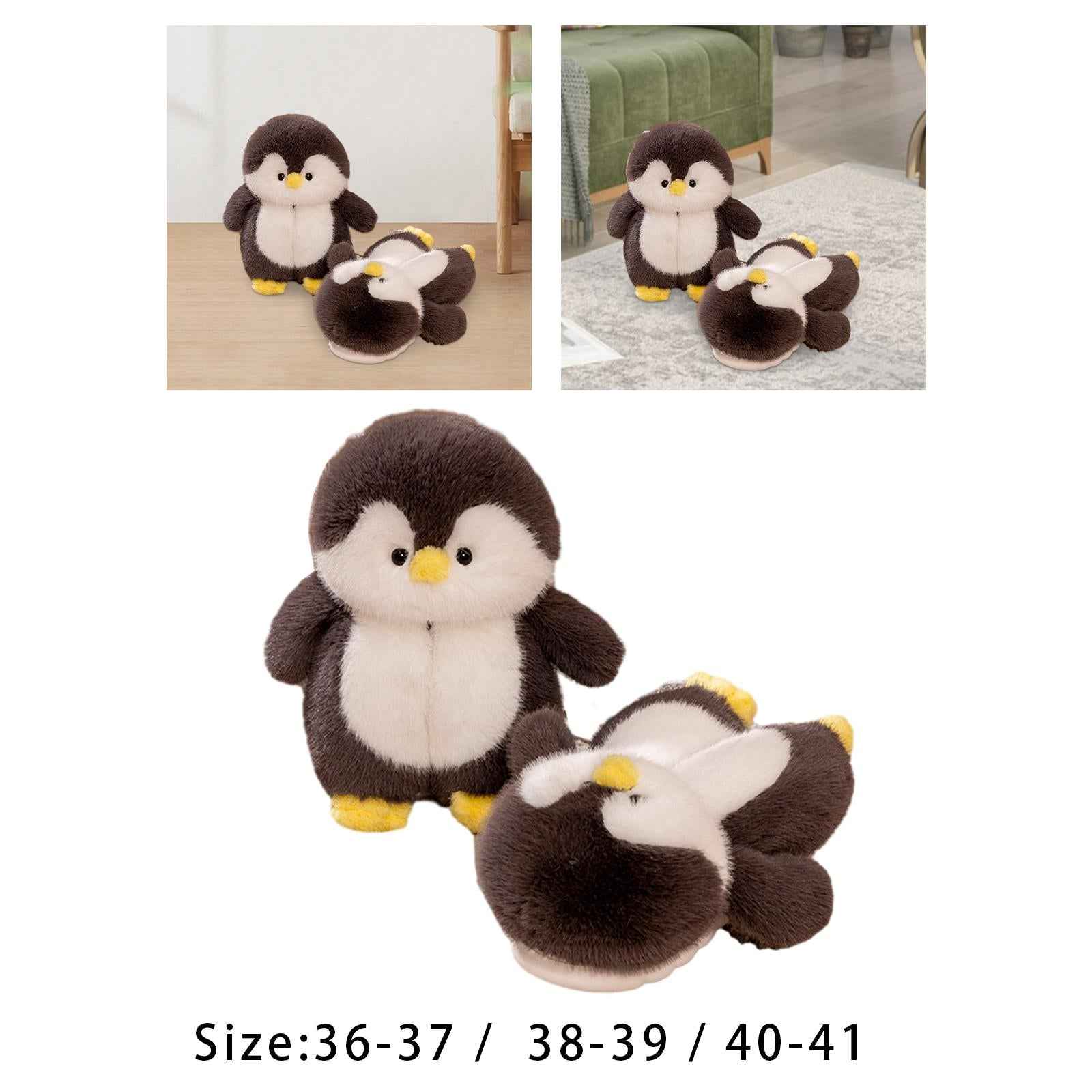 Indoor Slippers Wood Floor Slippers Cute House Slipper Shoes for Male Female 36 to 37