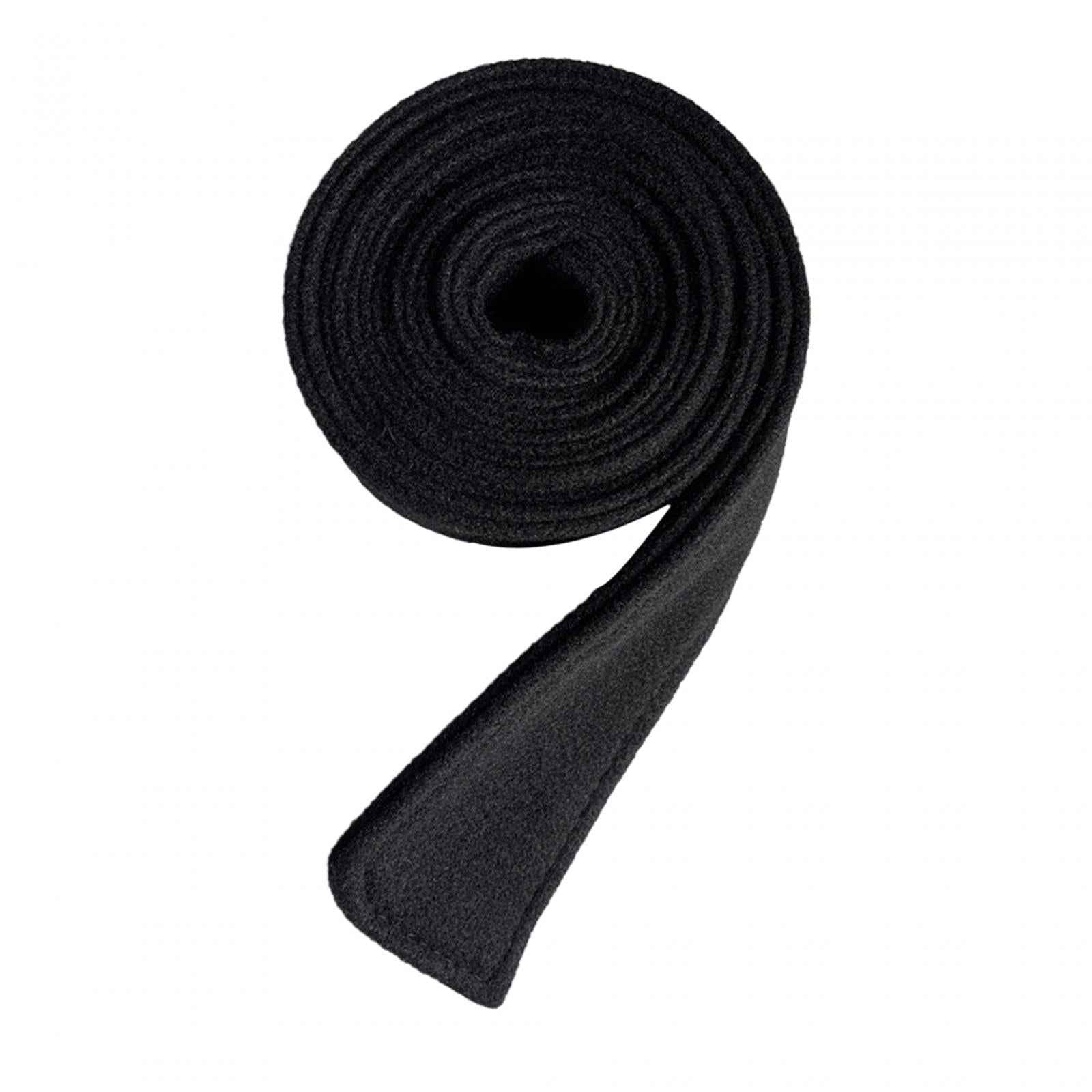 Women Woolen Overcoat Waist Belt Wide Waist Belt for Travel Commuting Street black