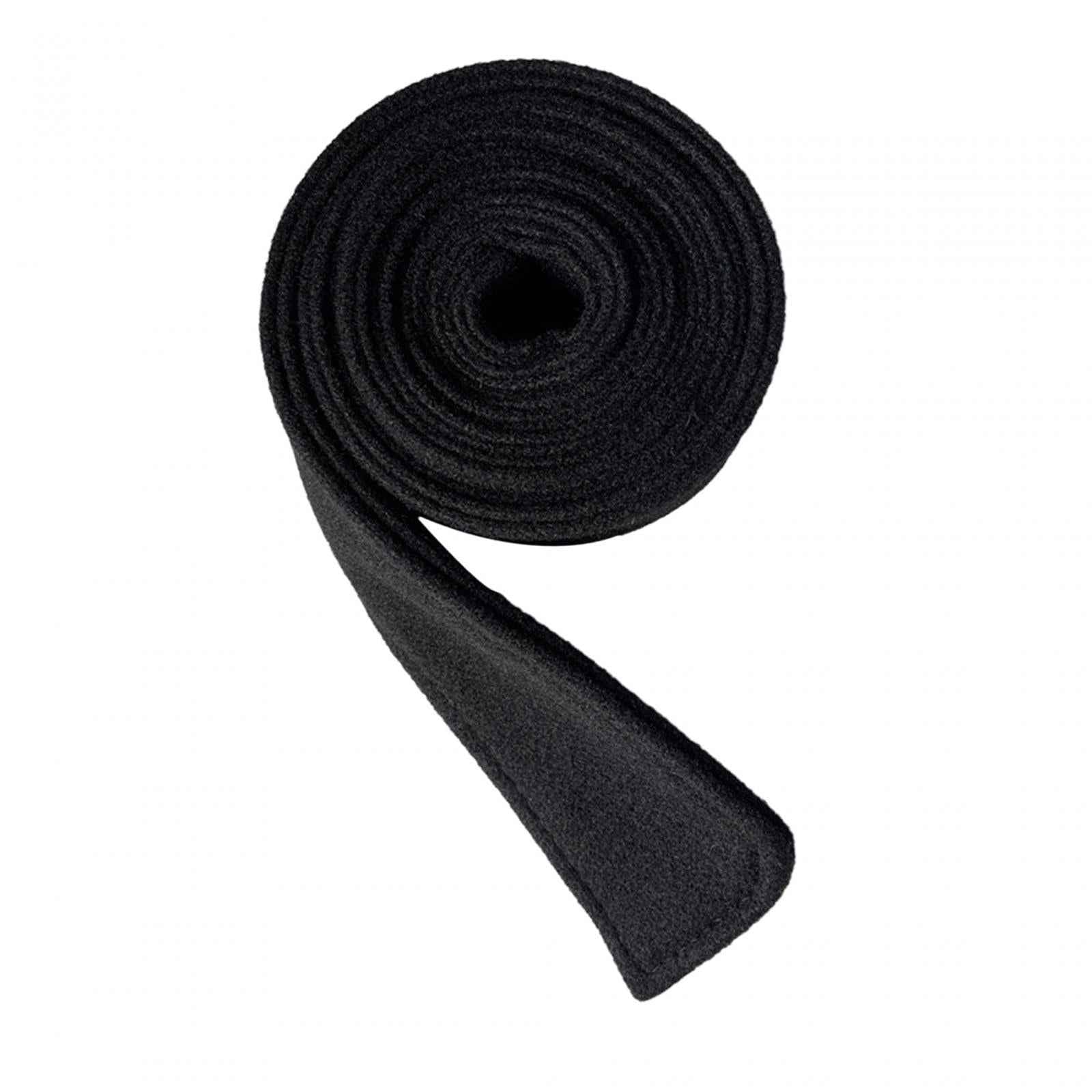Women Woolen Overcoat Waist Belt Wide Waist Belt for Travel Commuting Street black