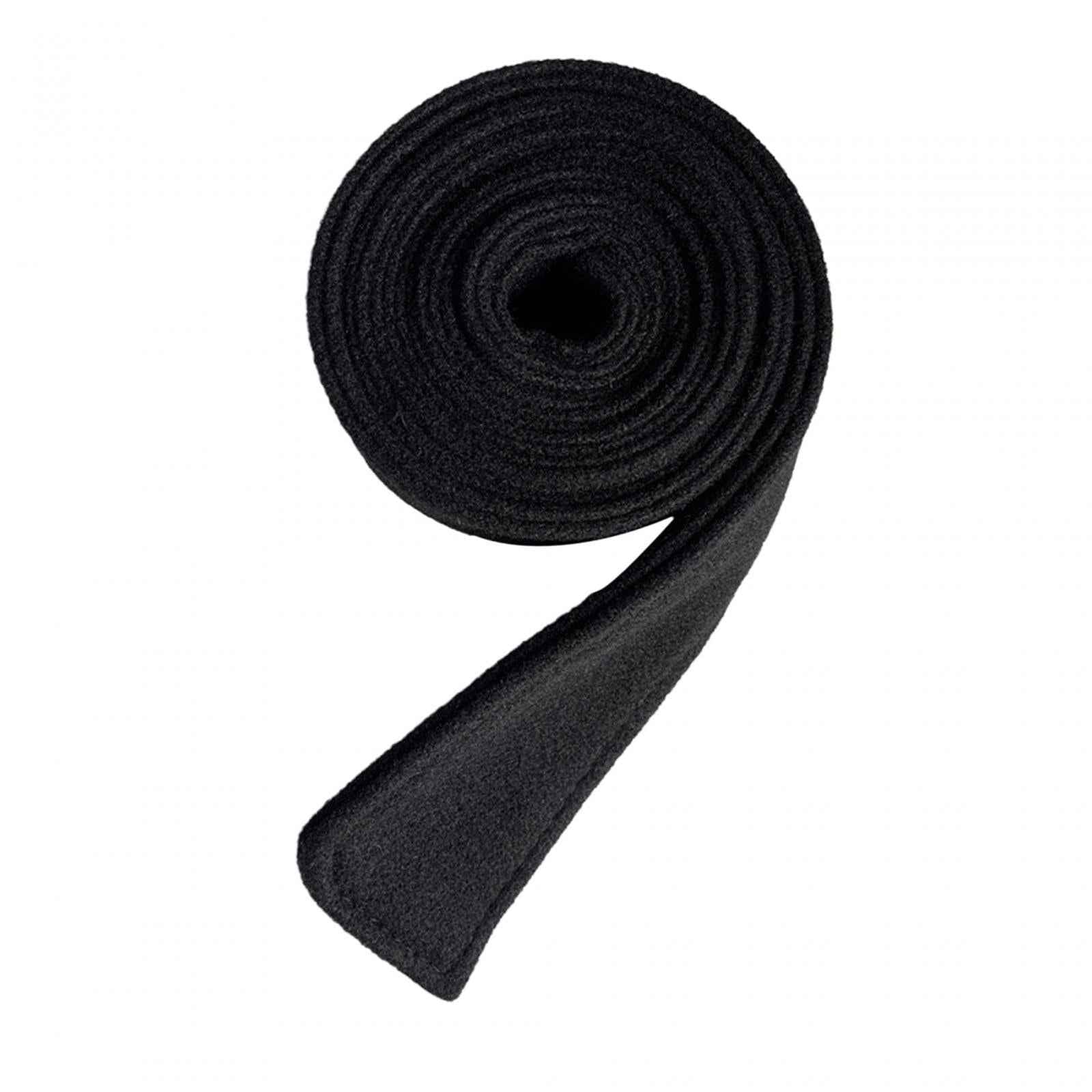 Women Woolen Overcoat Waist Belt Wide Waist Belt for Travel Commuting Street black