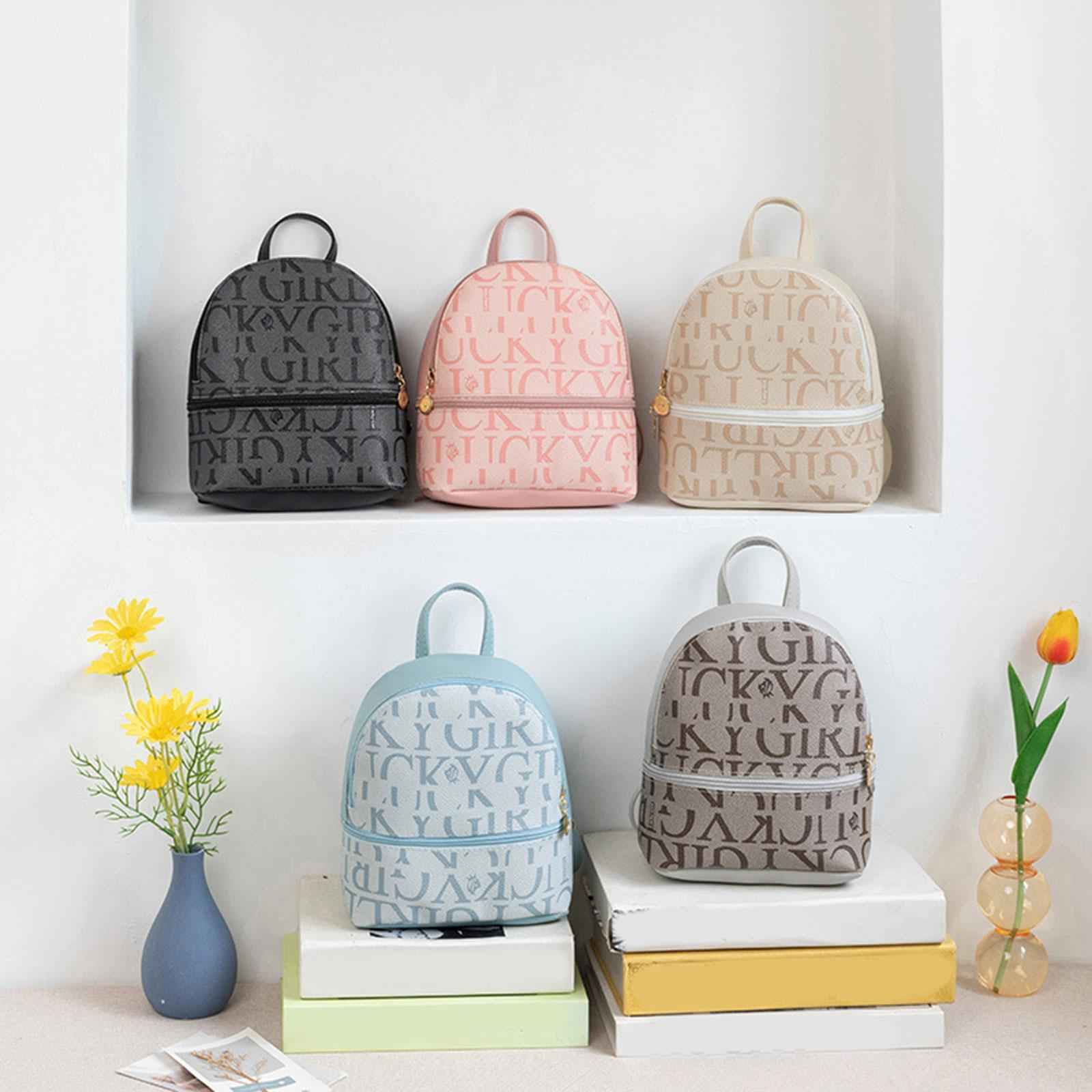 Women's Mini Backpack Elegant Small Crossbody Bag for Birthday Travel Summer Blue
