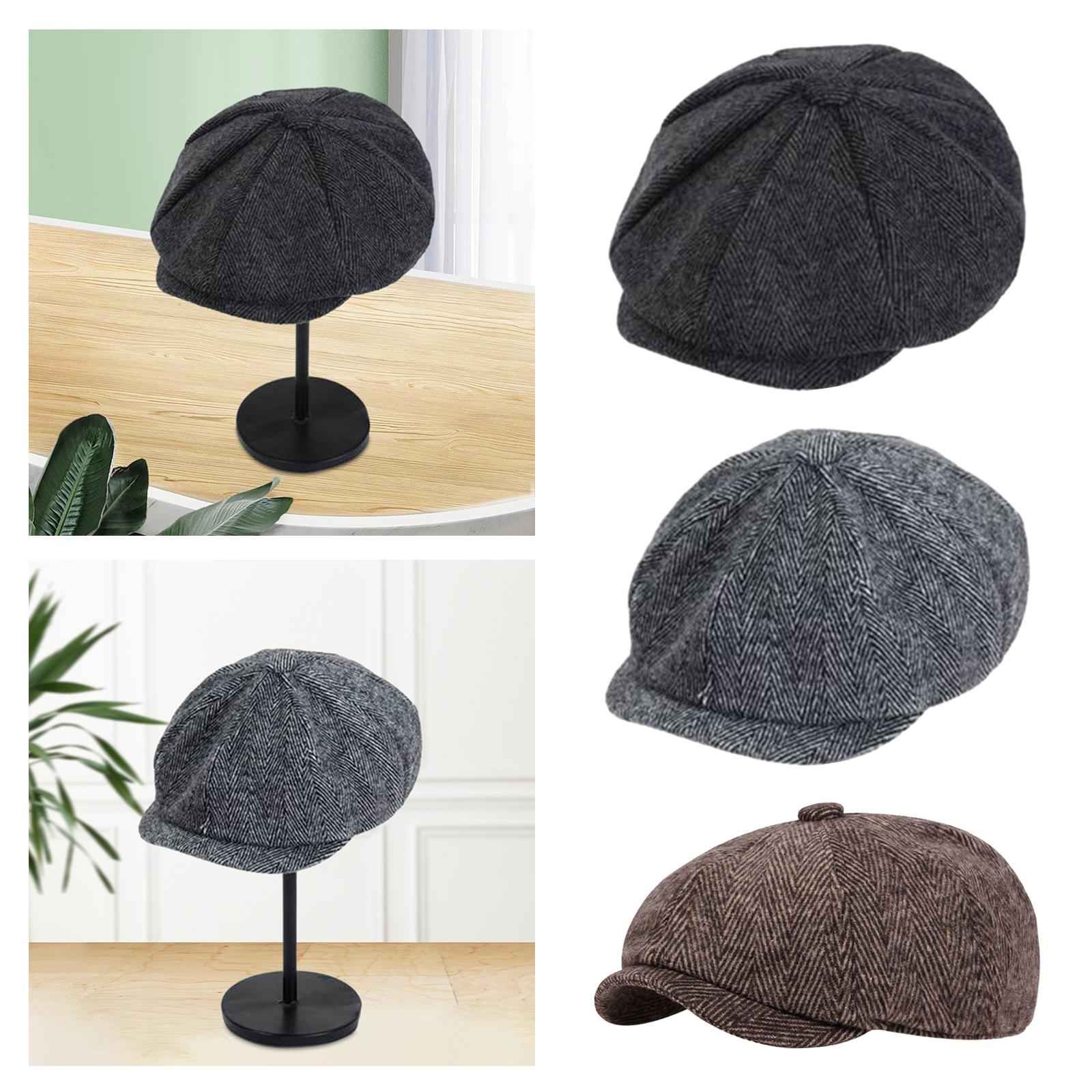 Beret Hat Gift Golf Hat Spring Casual Painter Hat for Outdoor Fishing Hiking Dark Grey