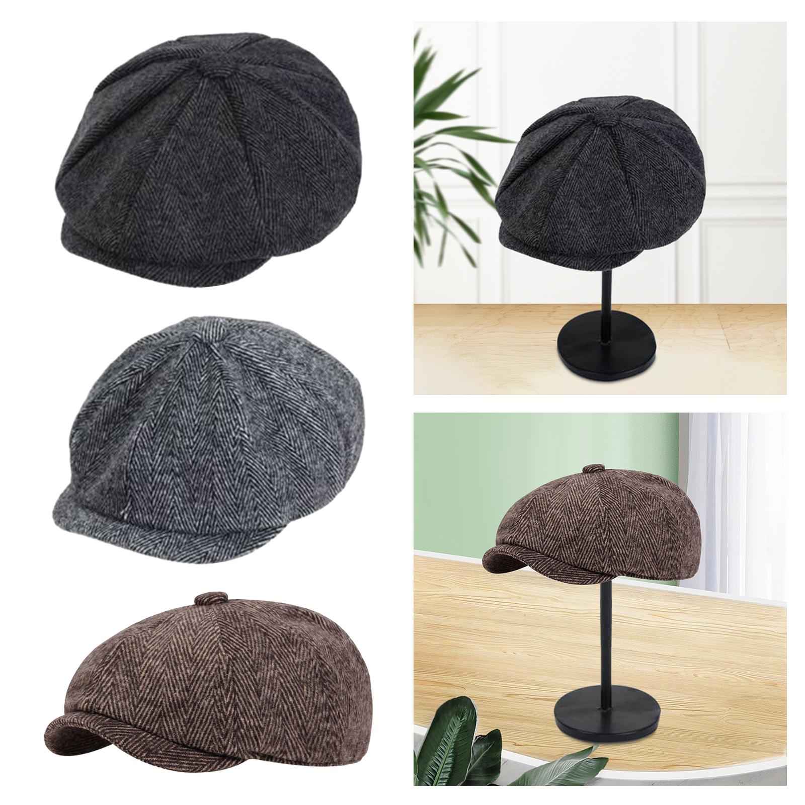 Beret Hat Gift Golf Hat Spring Casual Painter Hat for Outdoor Fishing Hiking Dark Grey