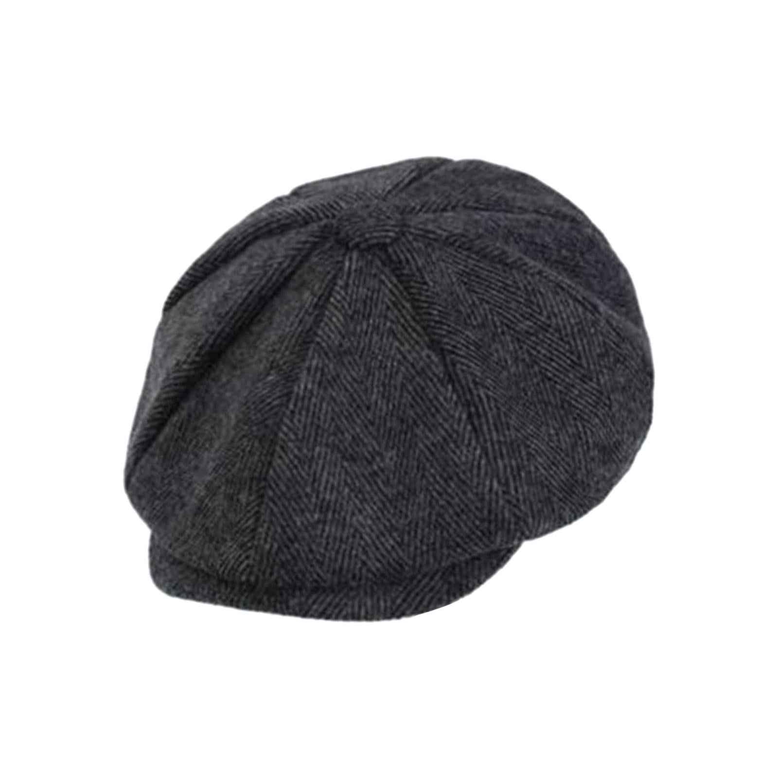 Beret Hat Gift Golf Hat Spring Casual Painter Hat for Outdoor Fishing Hiking Dark Grey