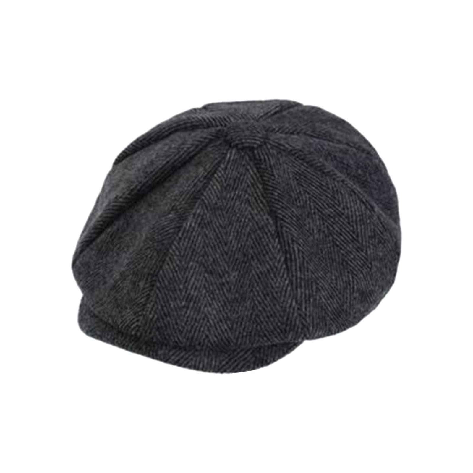 Beret Hat Gift Golf Hat Spring Casual Painter Hat for Outdoor Fishing Hiking Dark Grey