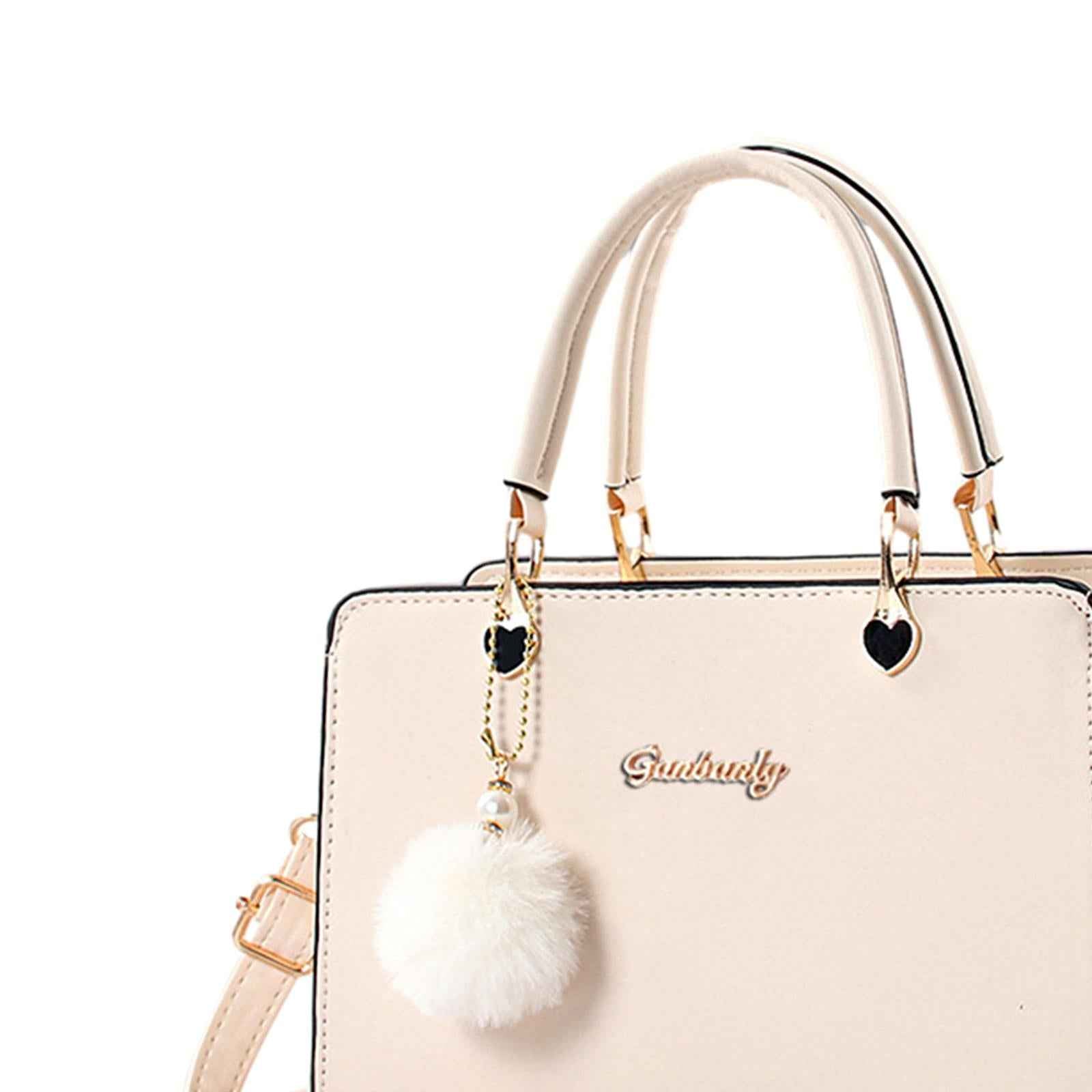Women Shoulder Bag Crossbody Bag Ladies Handbag for Party Work Autumn Winter Beige