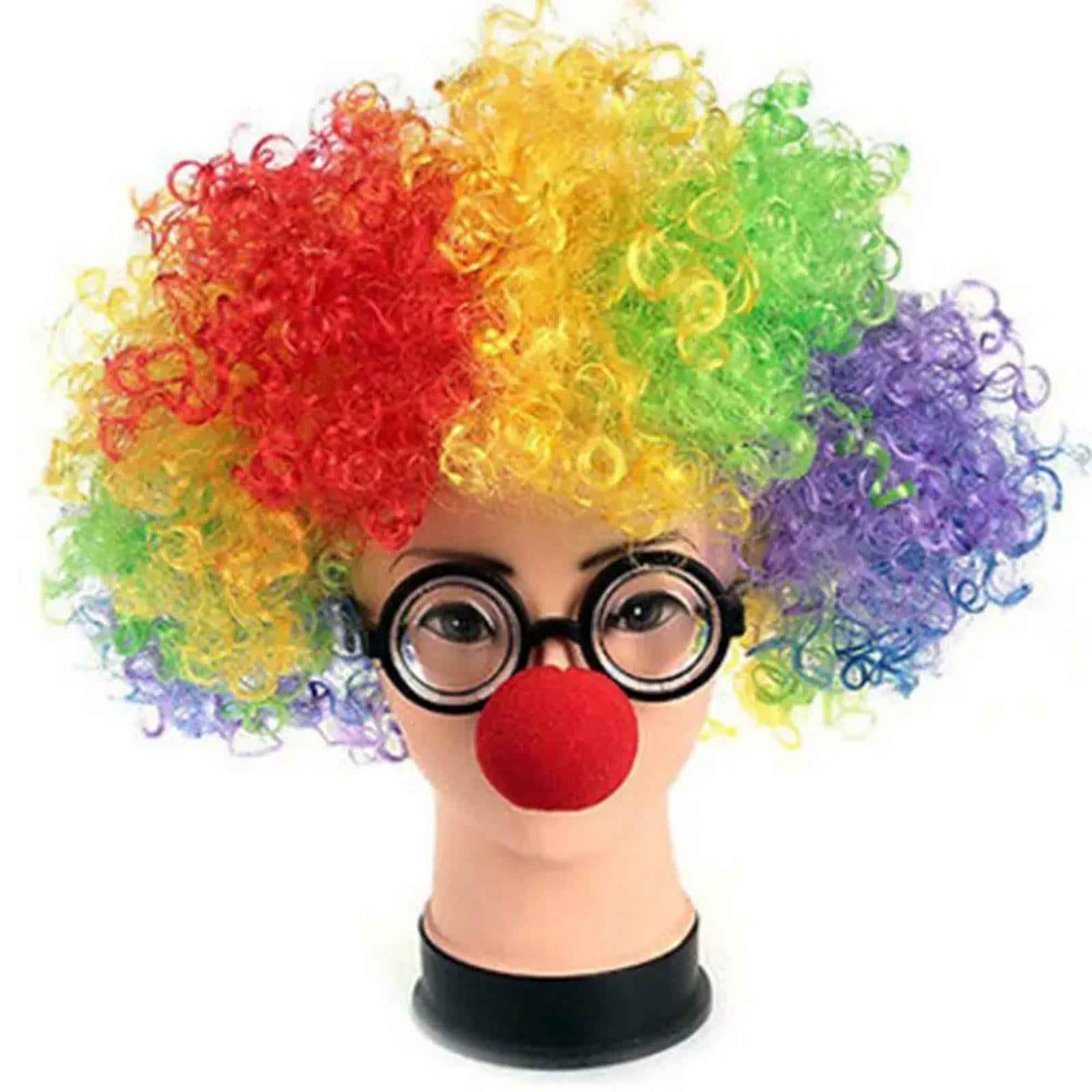 Red Clown Noses Versatile Photo Props for Christmas Fancy Dress Party 10pcs