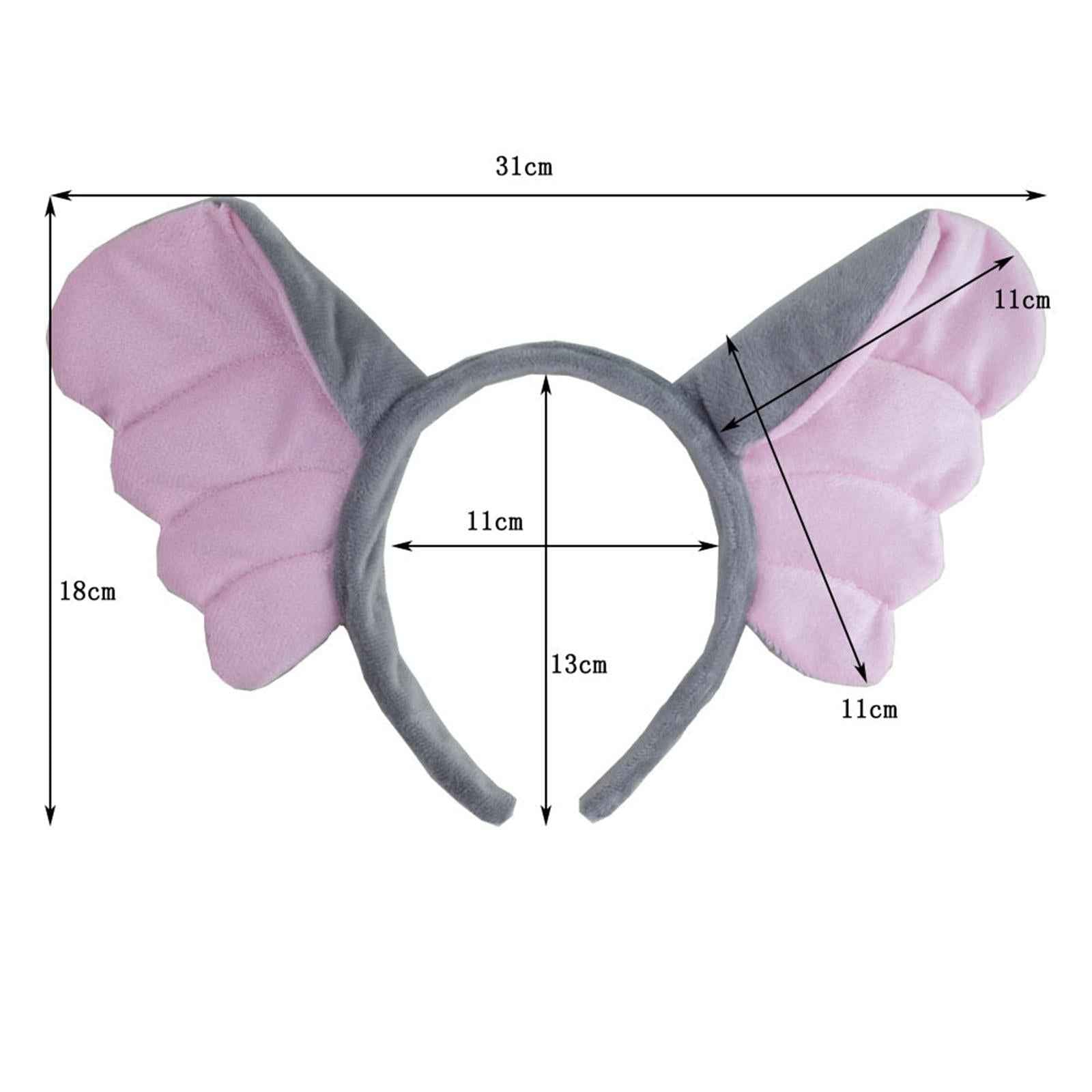 Elephant Costume Set Easter Ears and Tail for Carnivals Holidays Stage Shows