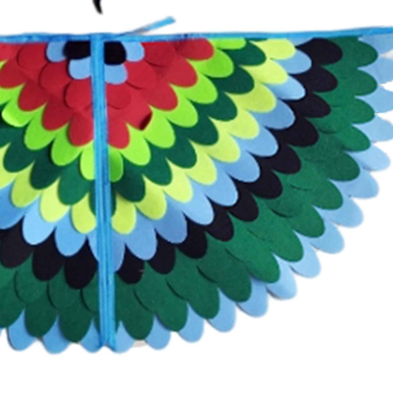 Kids Animal Birds Wings Cloak Set Fun for Pretend Play Party Gift Masquerade Style C