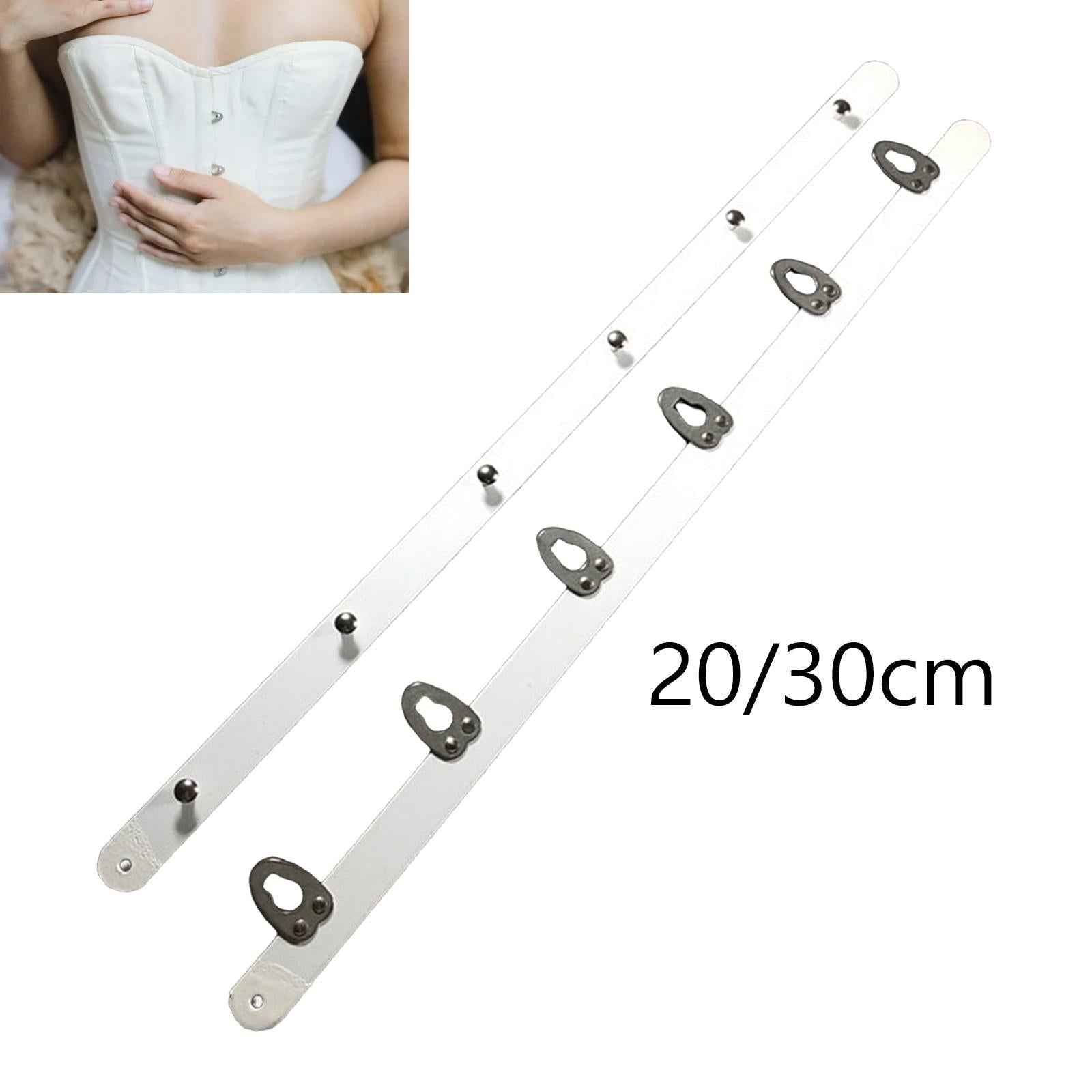 Corset Busk DIY 1 Set for Bustiers Wedding Undergarment Dresses Wedding Dress Length 20cm