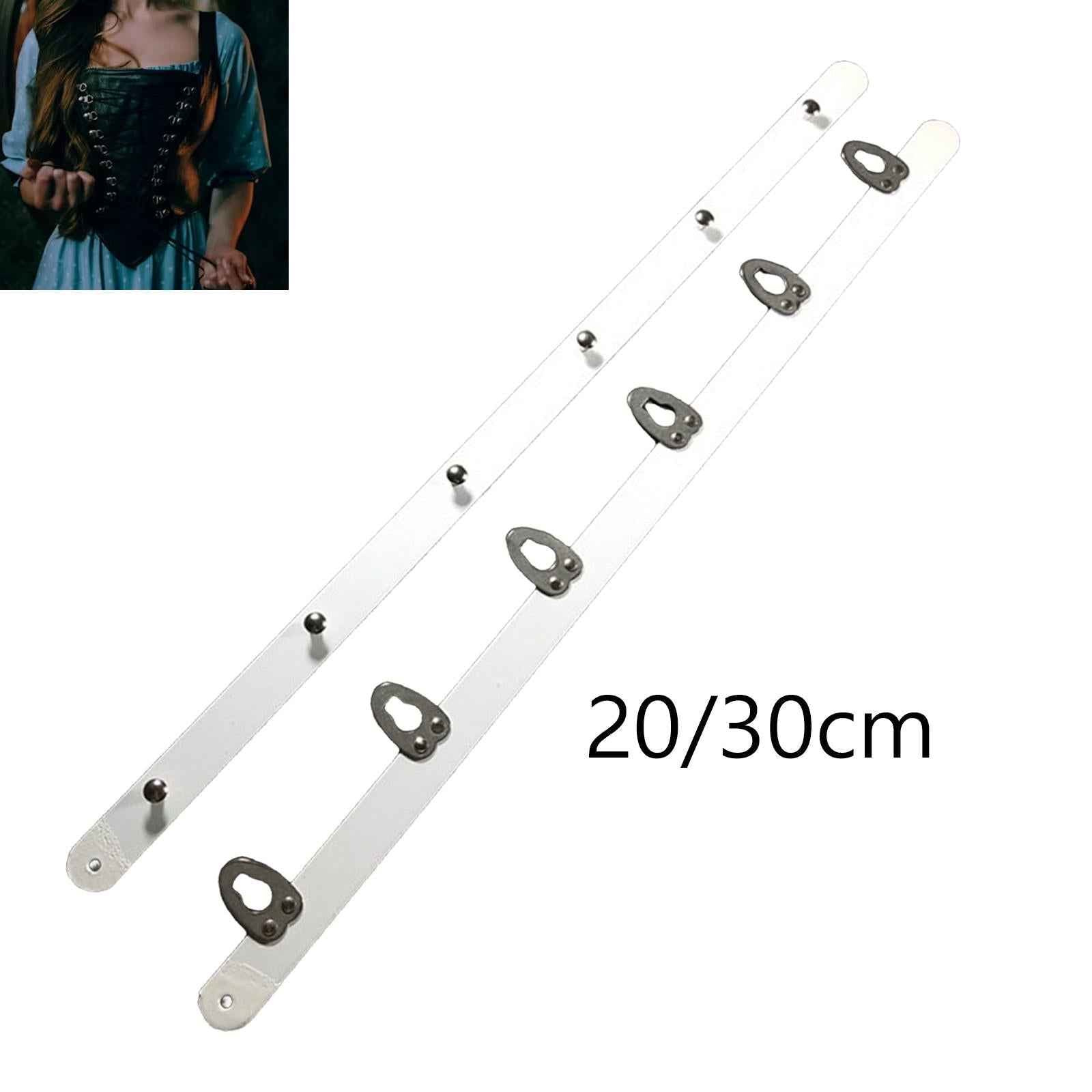 Corset Busk DIY 1 Set for Bustiers Wedding Undergarment Dresses Wedding Dress Length 20cm