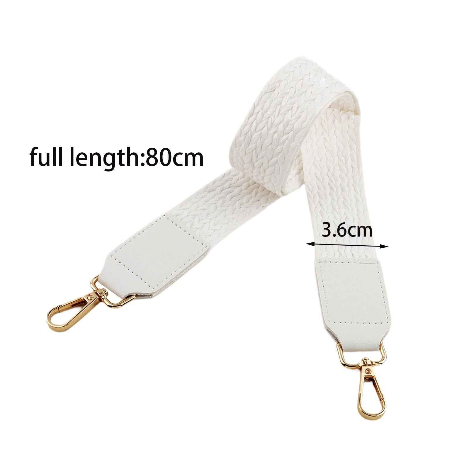 Shoulder Bag Strap Replacement DIY Belt for Purse Crossbody Bag Shoulder Bag White