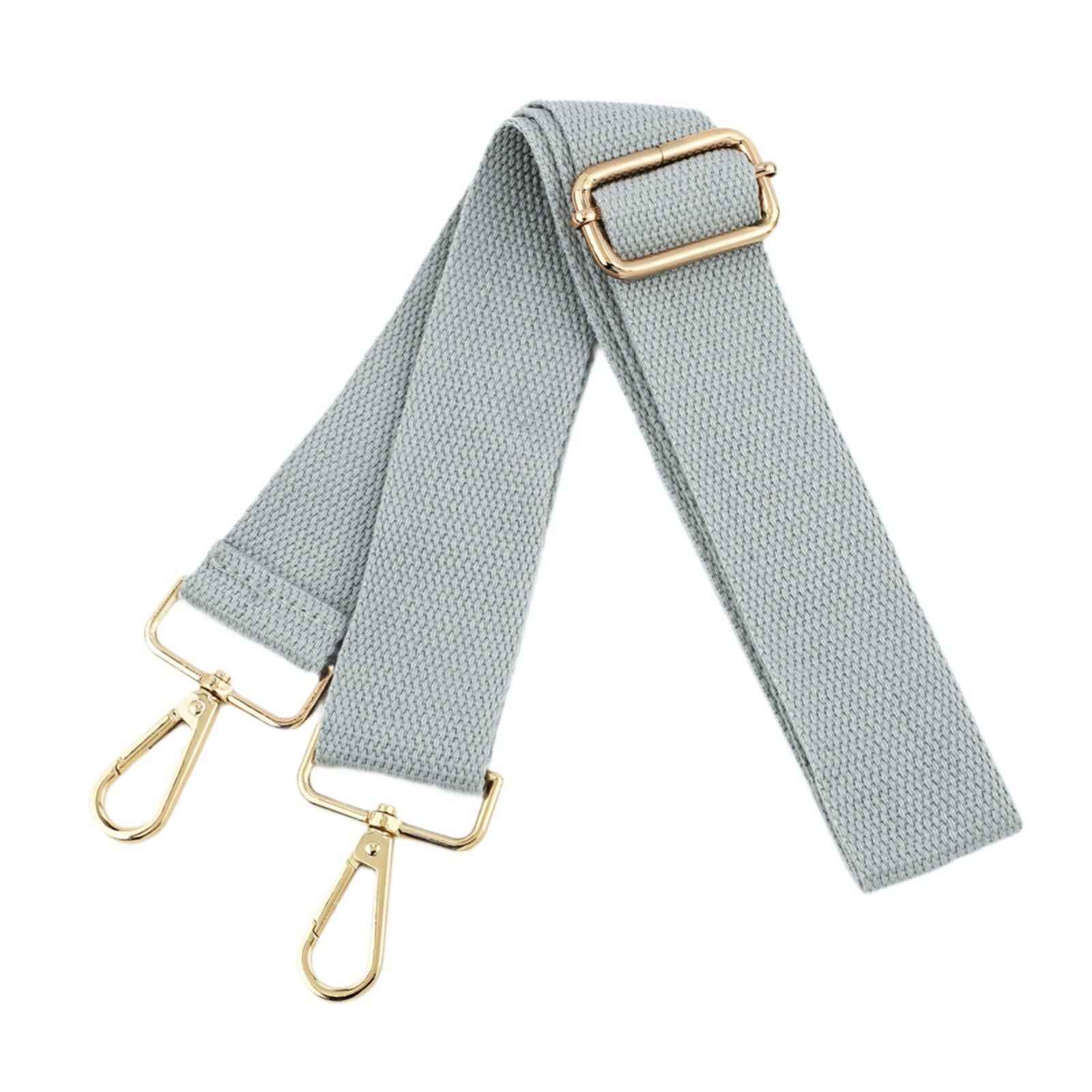 Wide Shoulder Strap Belt Purse Strap for Shoulder Bag Purse Making Briefcase Gray