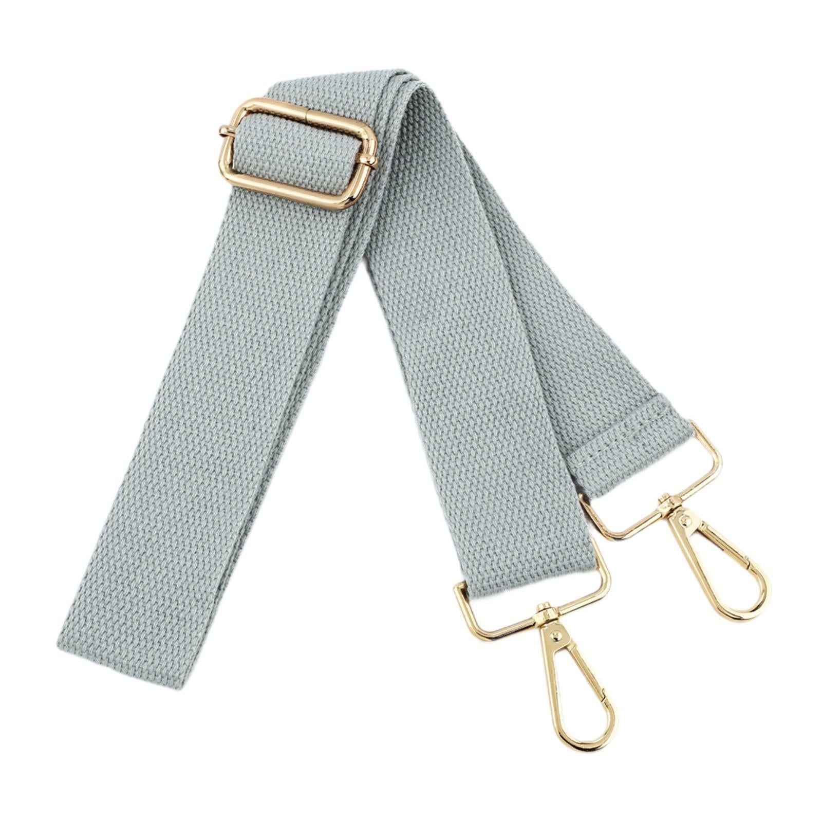 Wide Shoulder Strap Belt Purse Strap for Shoulder Bag Purse Making Briefcase Gray