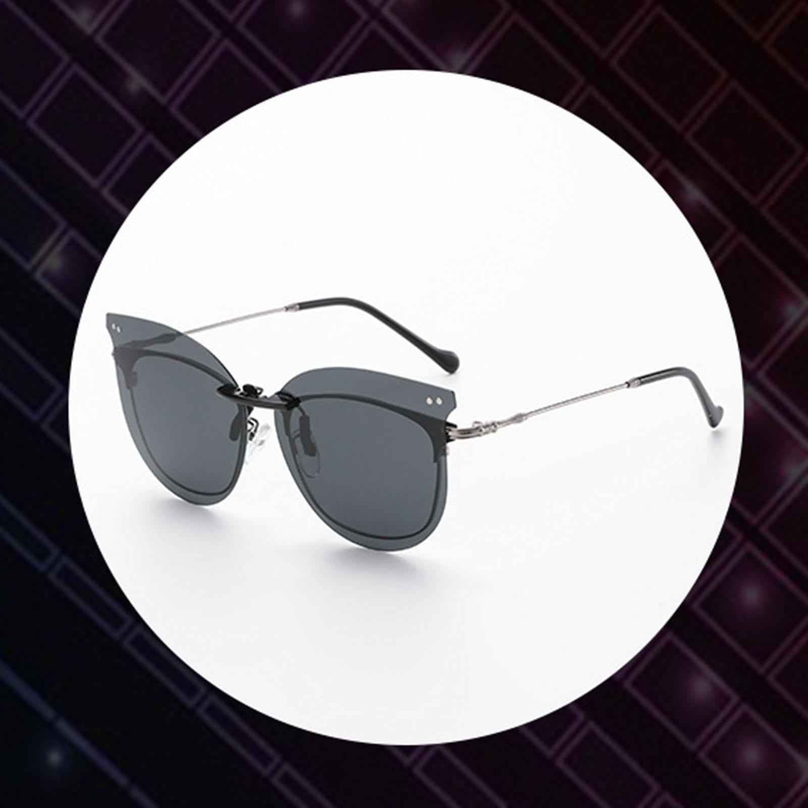 Clip on Sunglasses Polarized Supplies Eyeglasses for Traveling Sport Fishing Style A