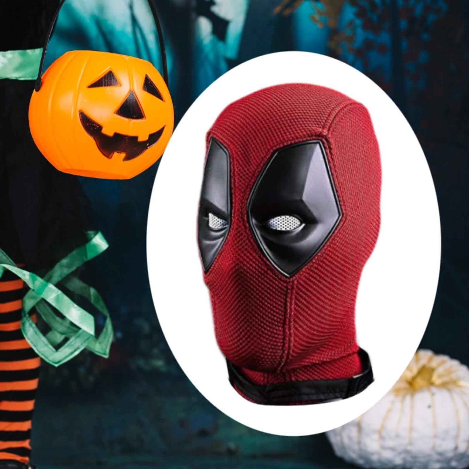 Red Hood Masks, for Men Women Face Mask for Party Favor Night Club Christmas