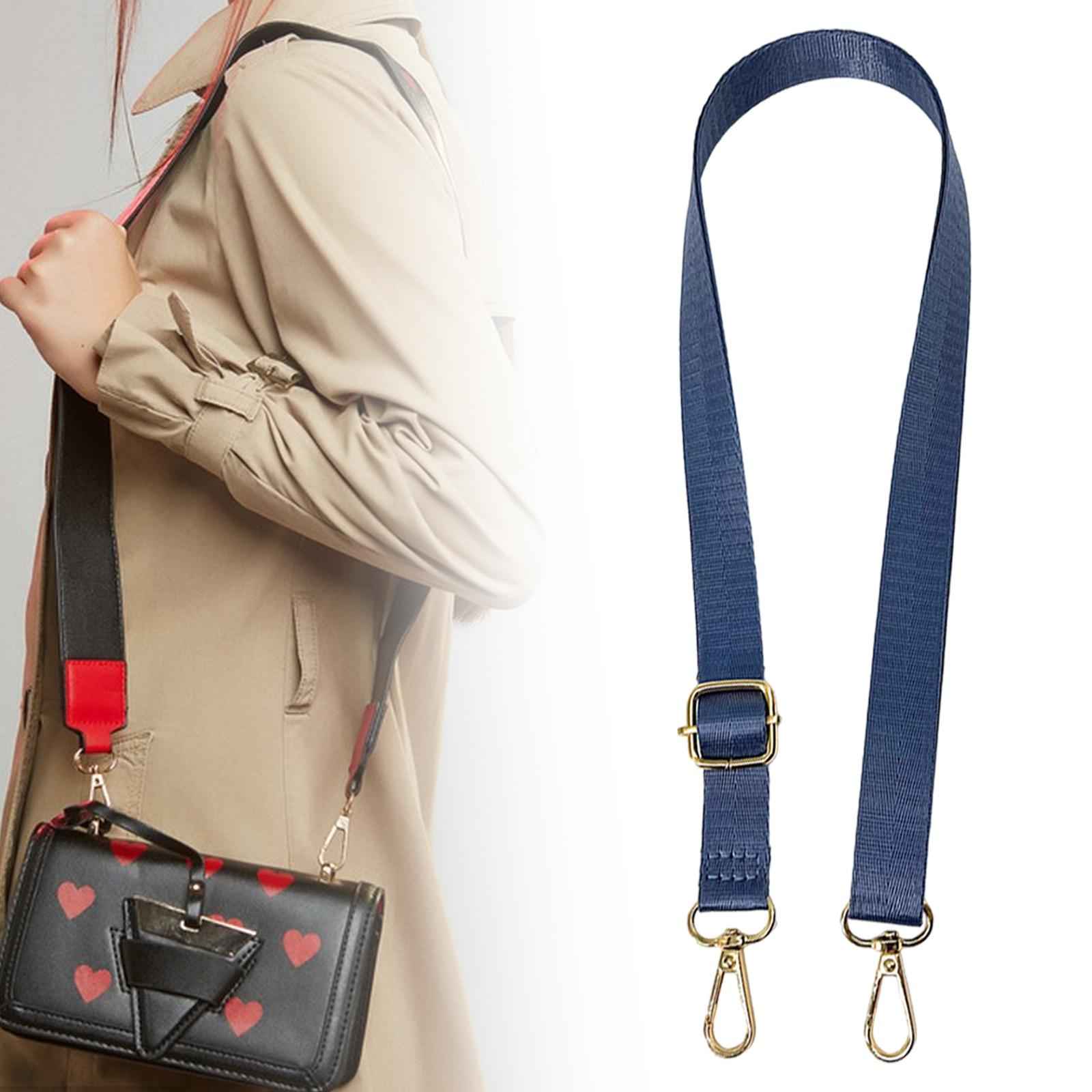 Shoulder Bag Strap Replacement Women Belt for Pouch Camera Bags Purse Making Dark Blue