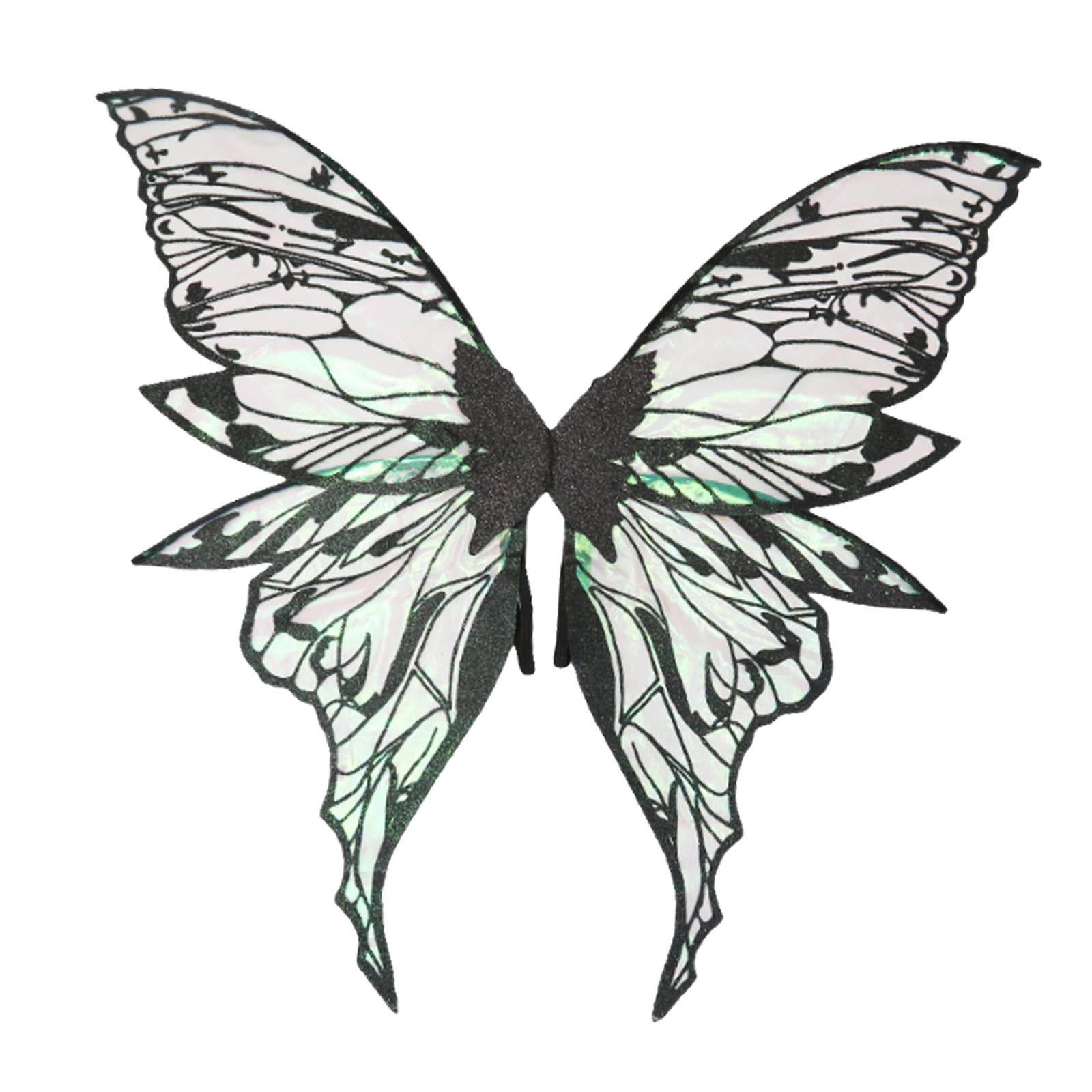 Butterfly Wing Lightweight Fairy Wing for Festival Role Play Masquerade Black